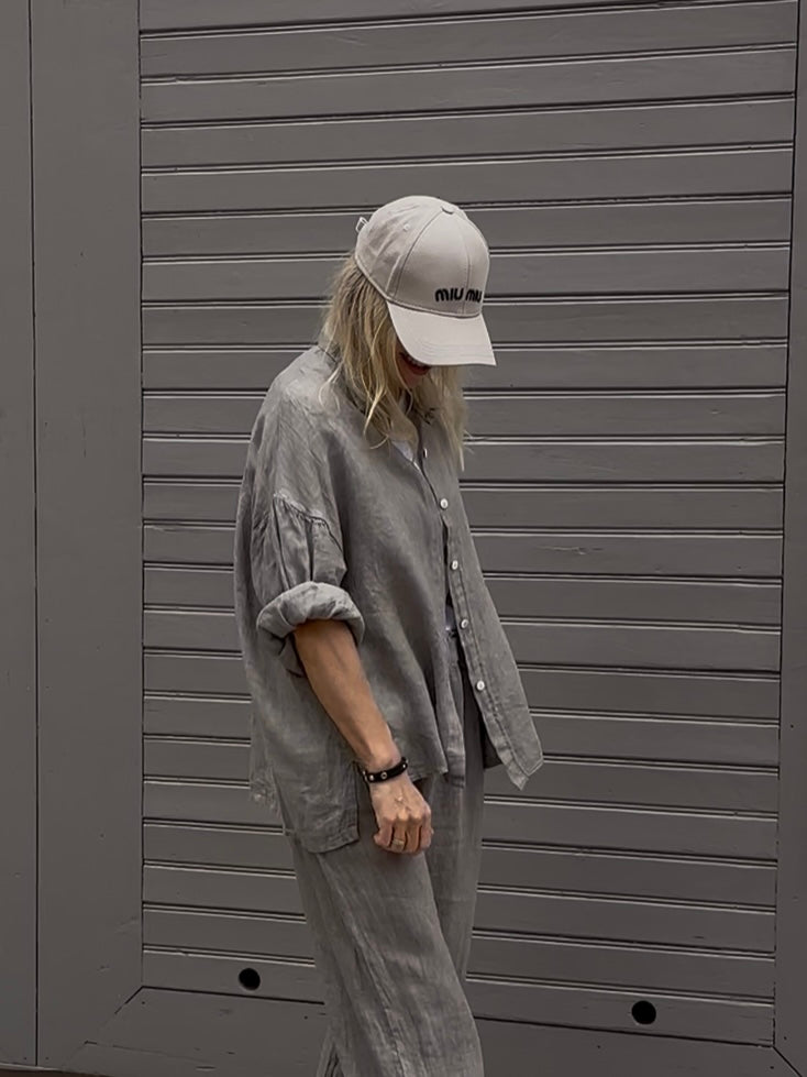Bluse Aria in Leinen