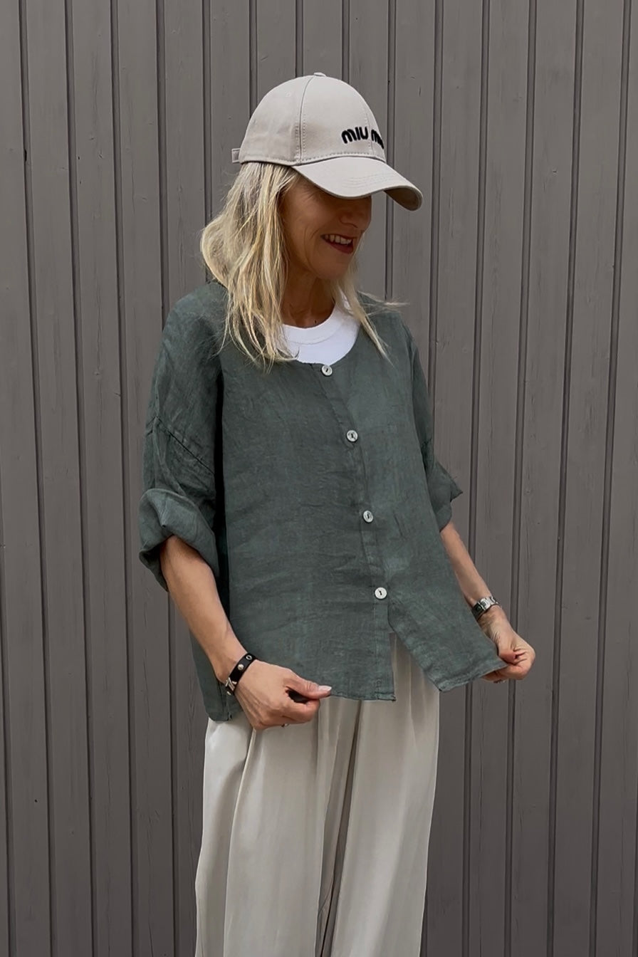 Bluse Helen in Salbei