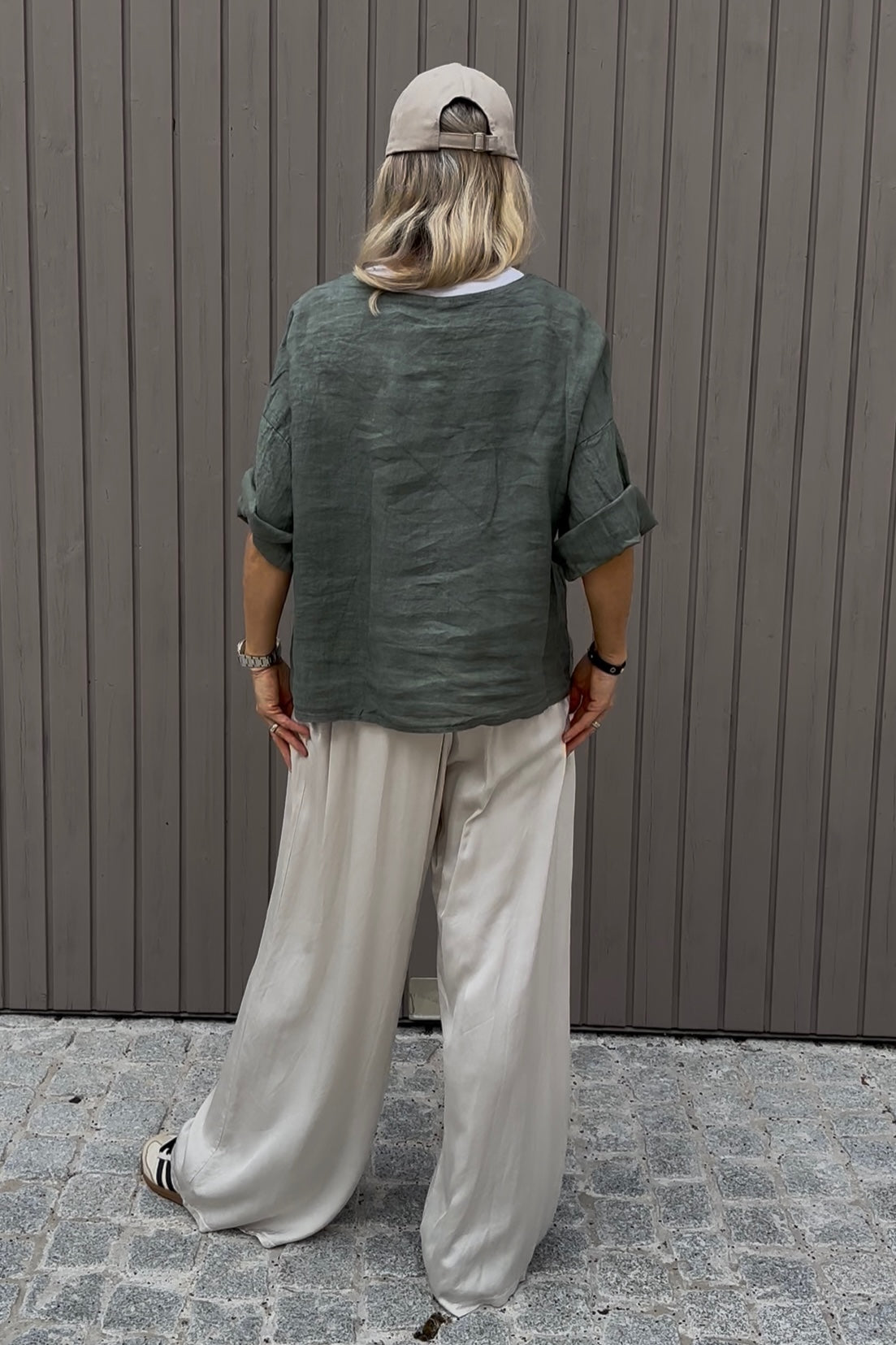 Bluse Helen in Salbei