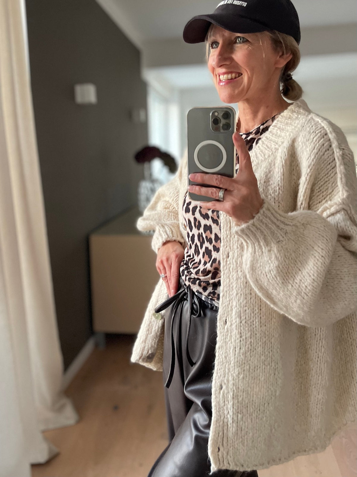 Cardigan Margaret in Beige