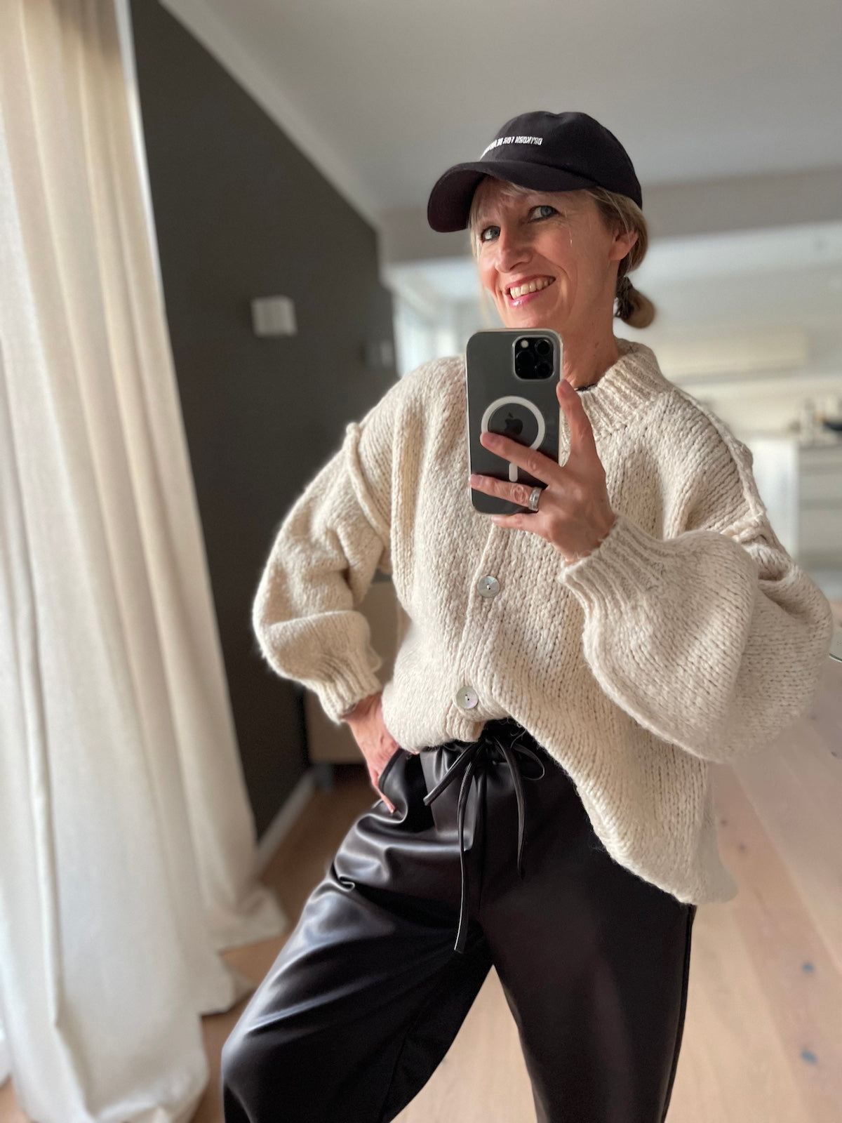 Cardigan Margaret in Beige