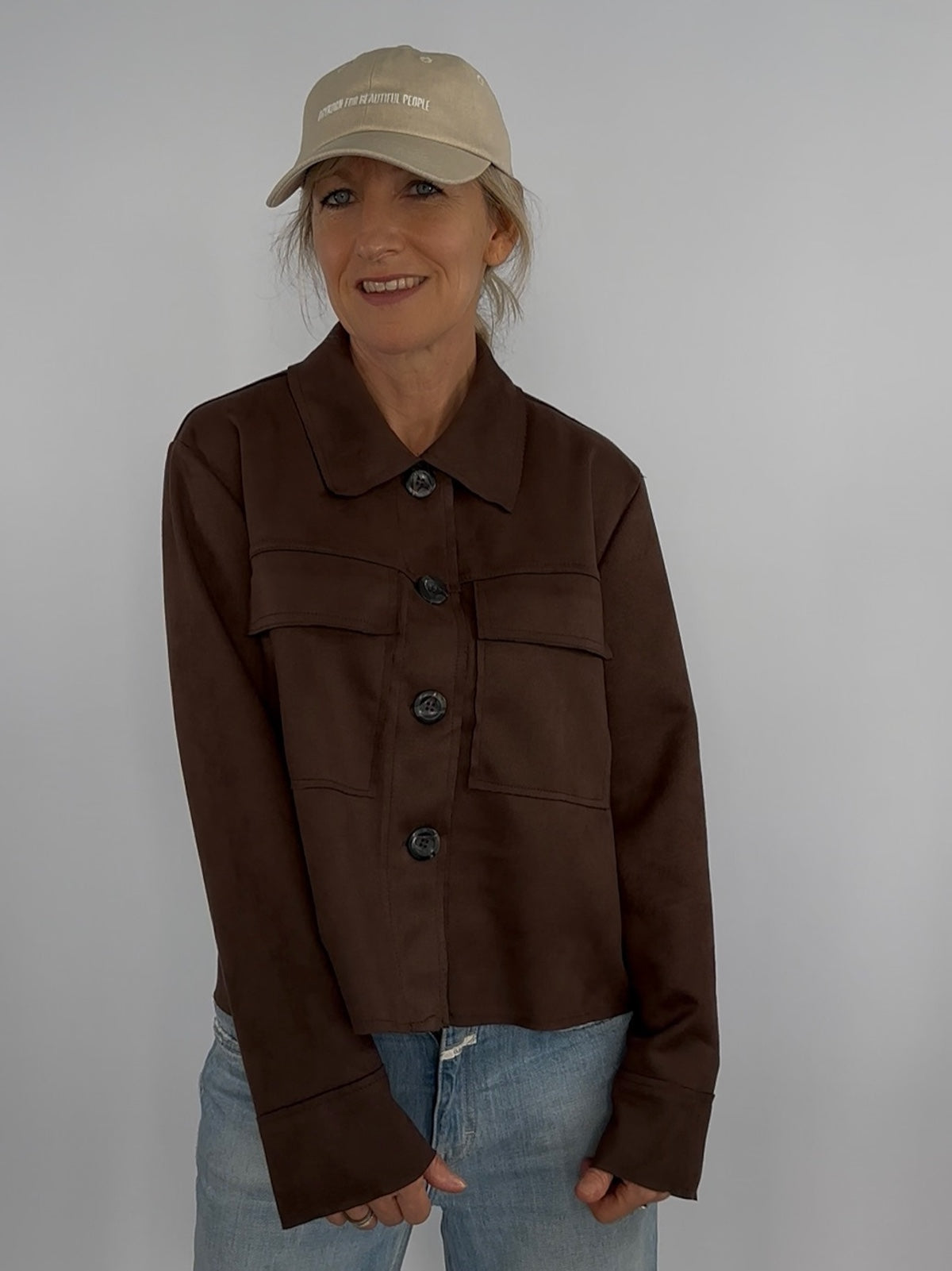 Jacke Angie in Braun