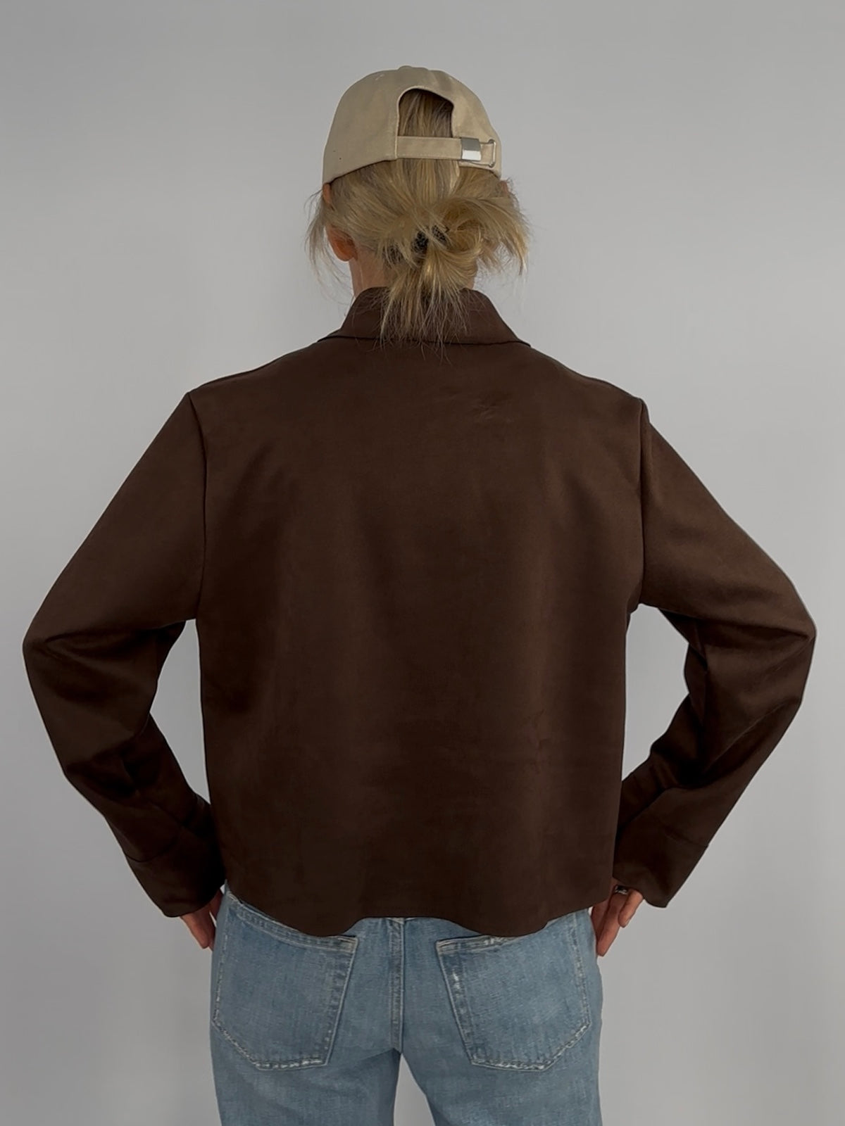 Jacke Angie in Braun
