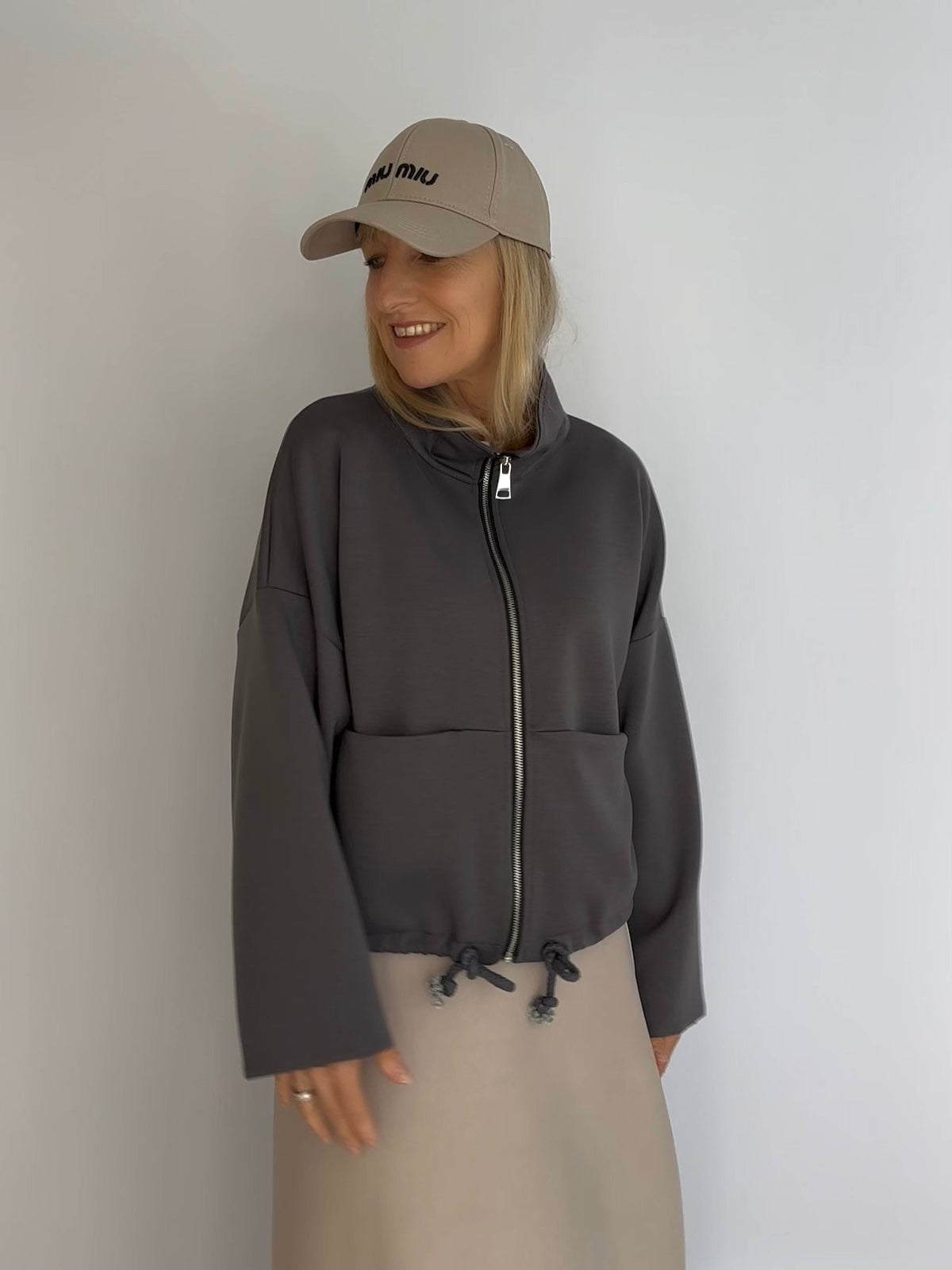 Jacke Lumi in Asphalt