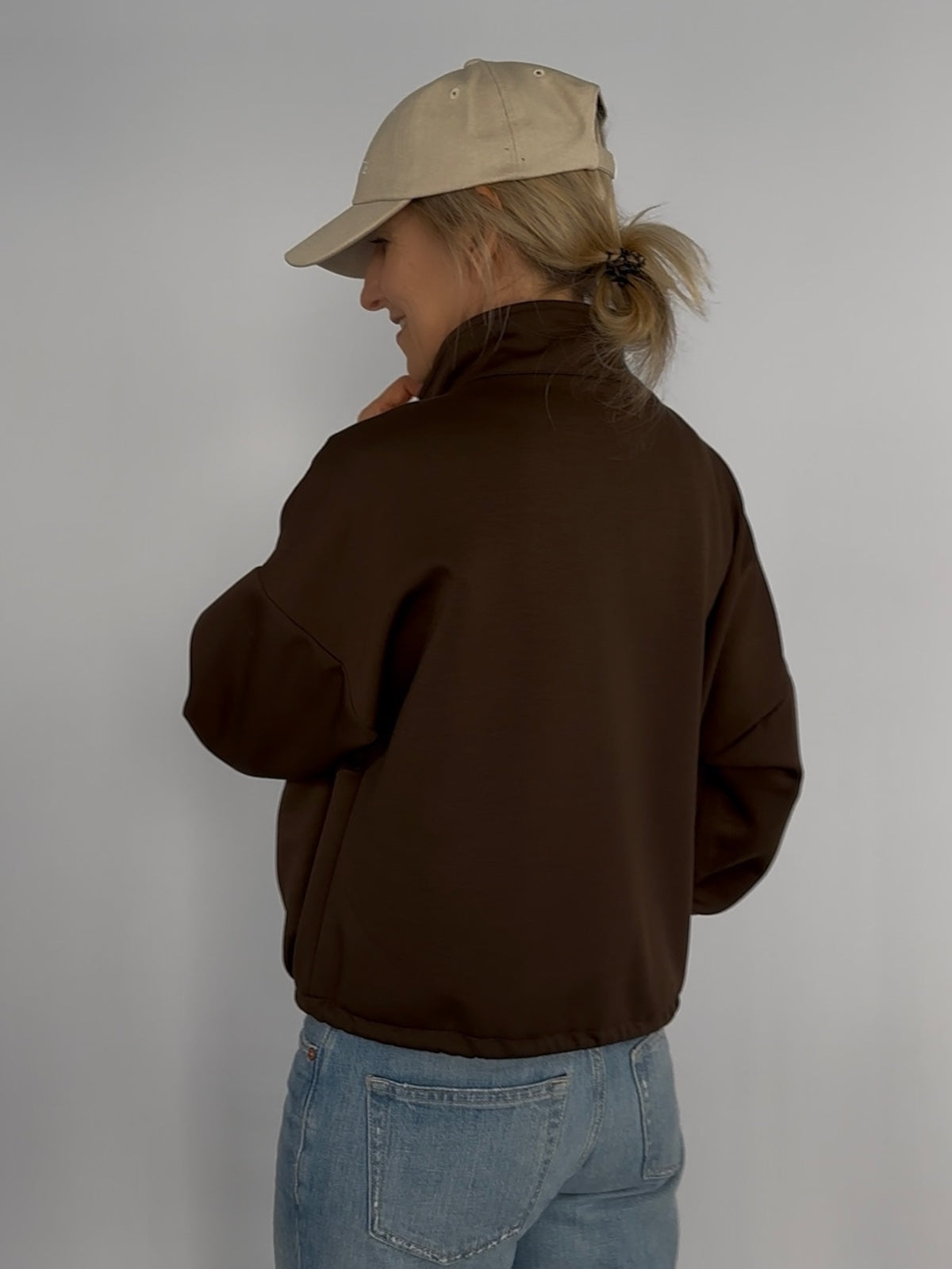 Jacke Lumi in Braun