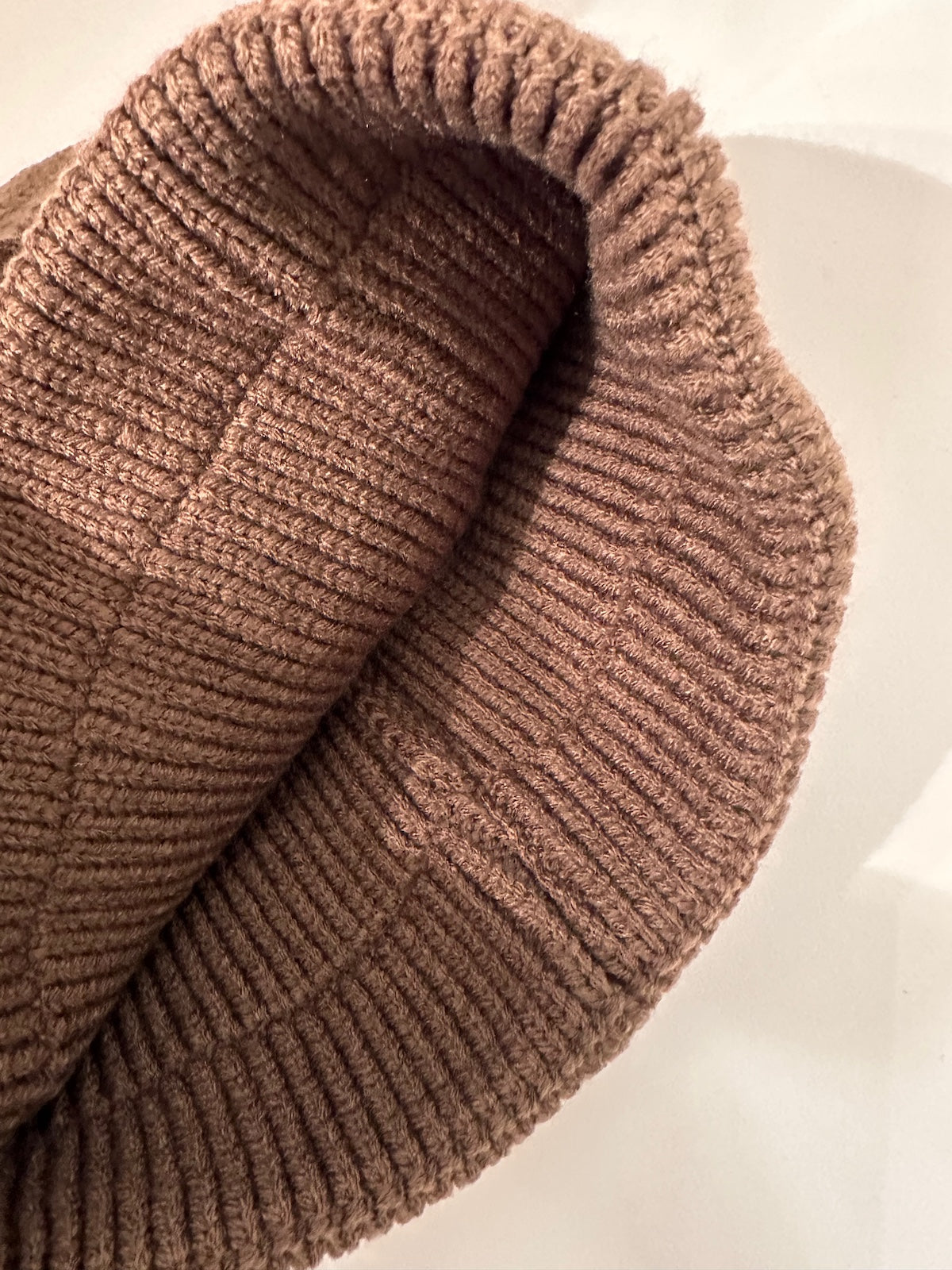 Mütze Smiley in Braun