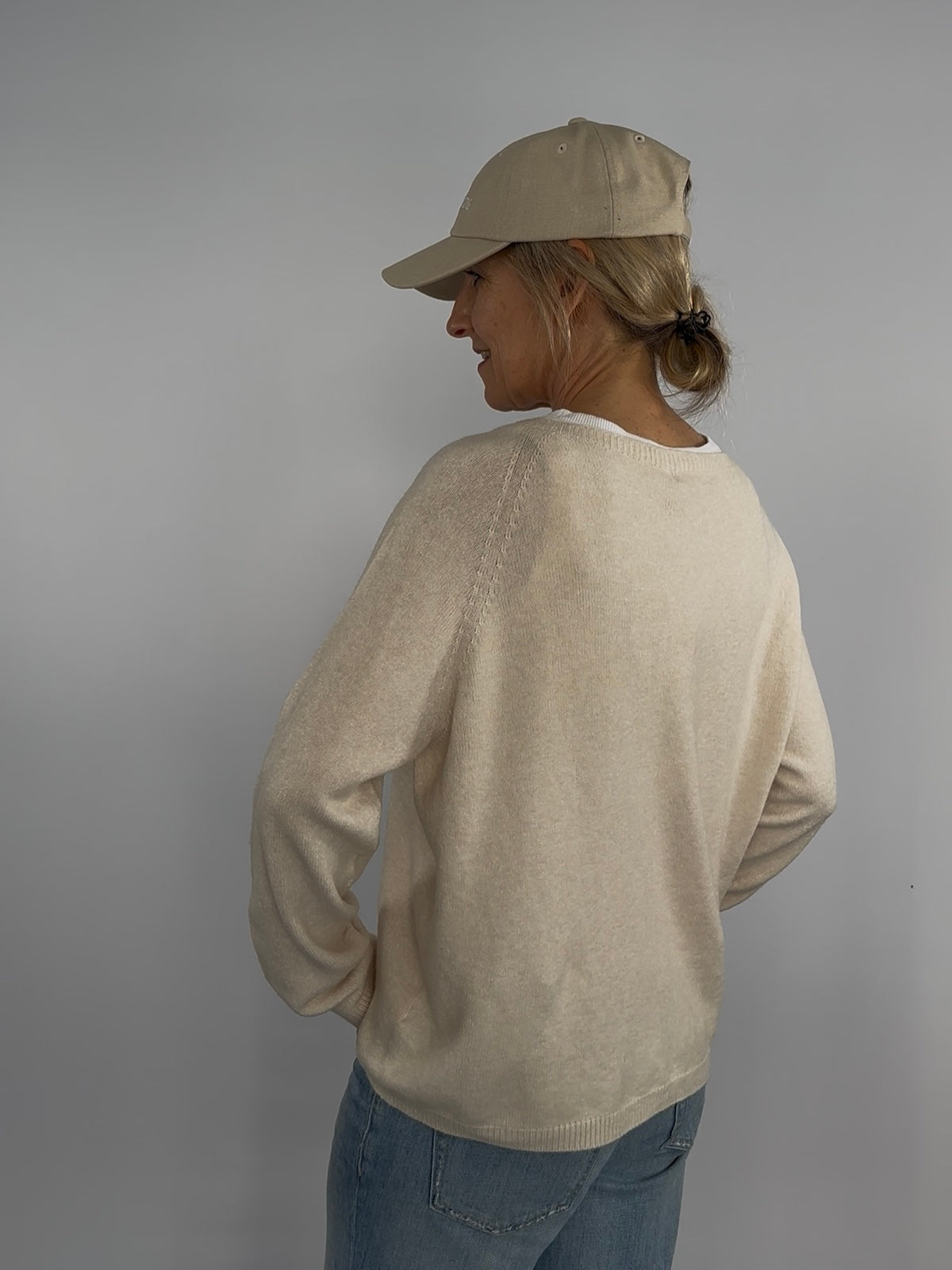 Pullover Bonnie in Creme