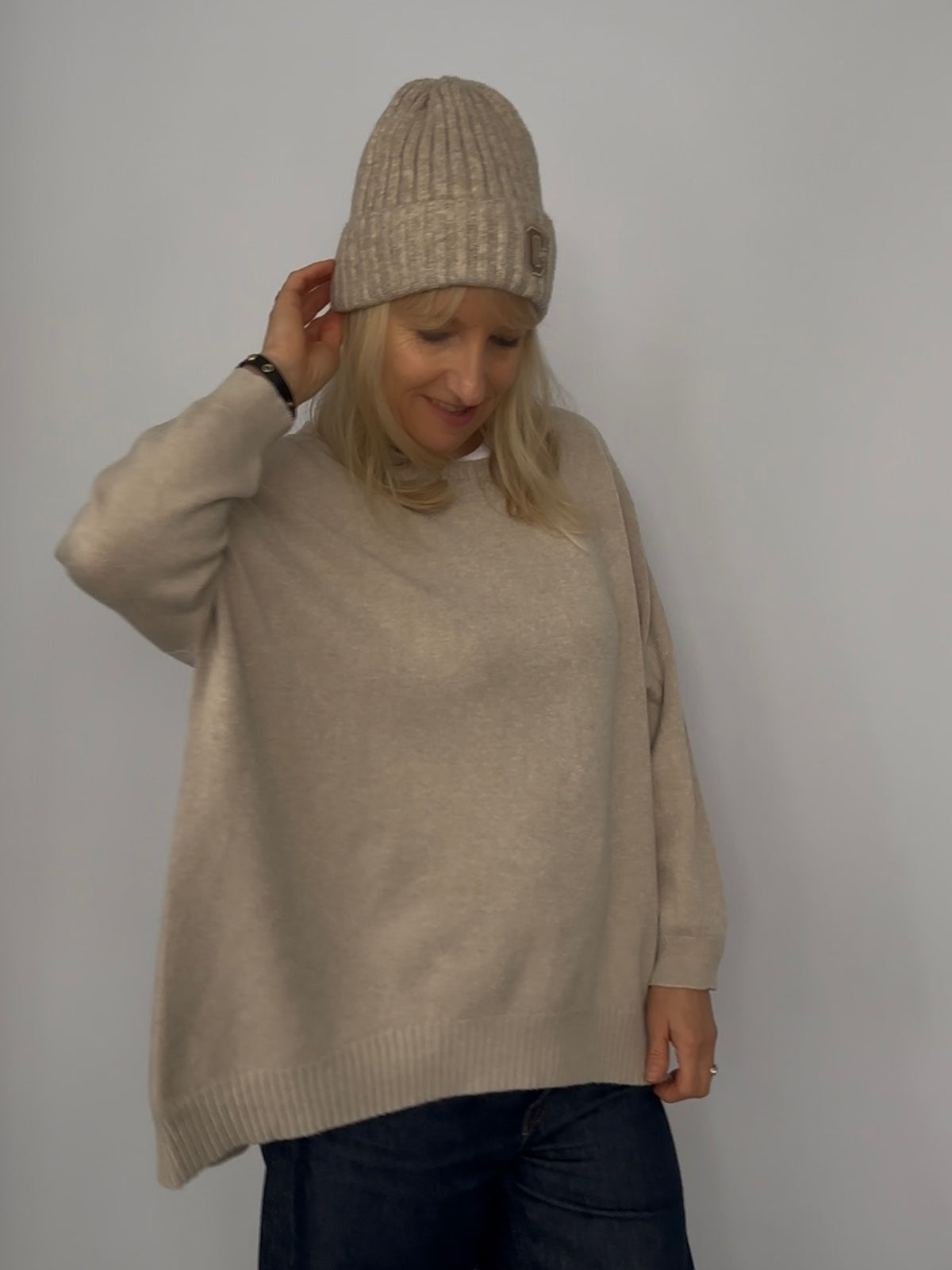 Pullover Lindsay in Beige