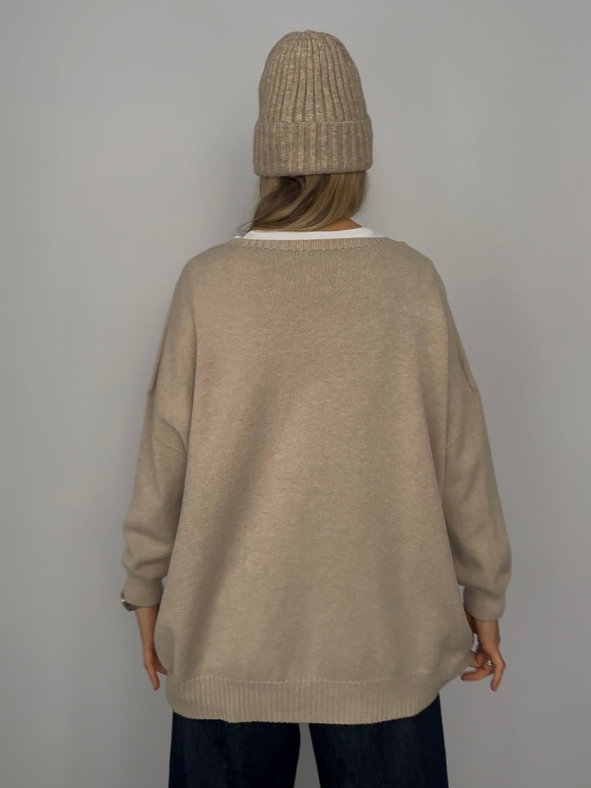 Pullover Lindsay in Beige