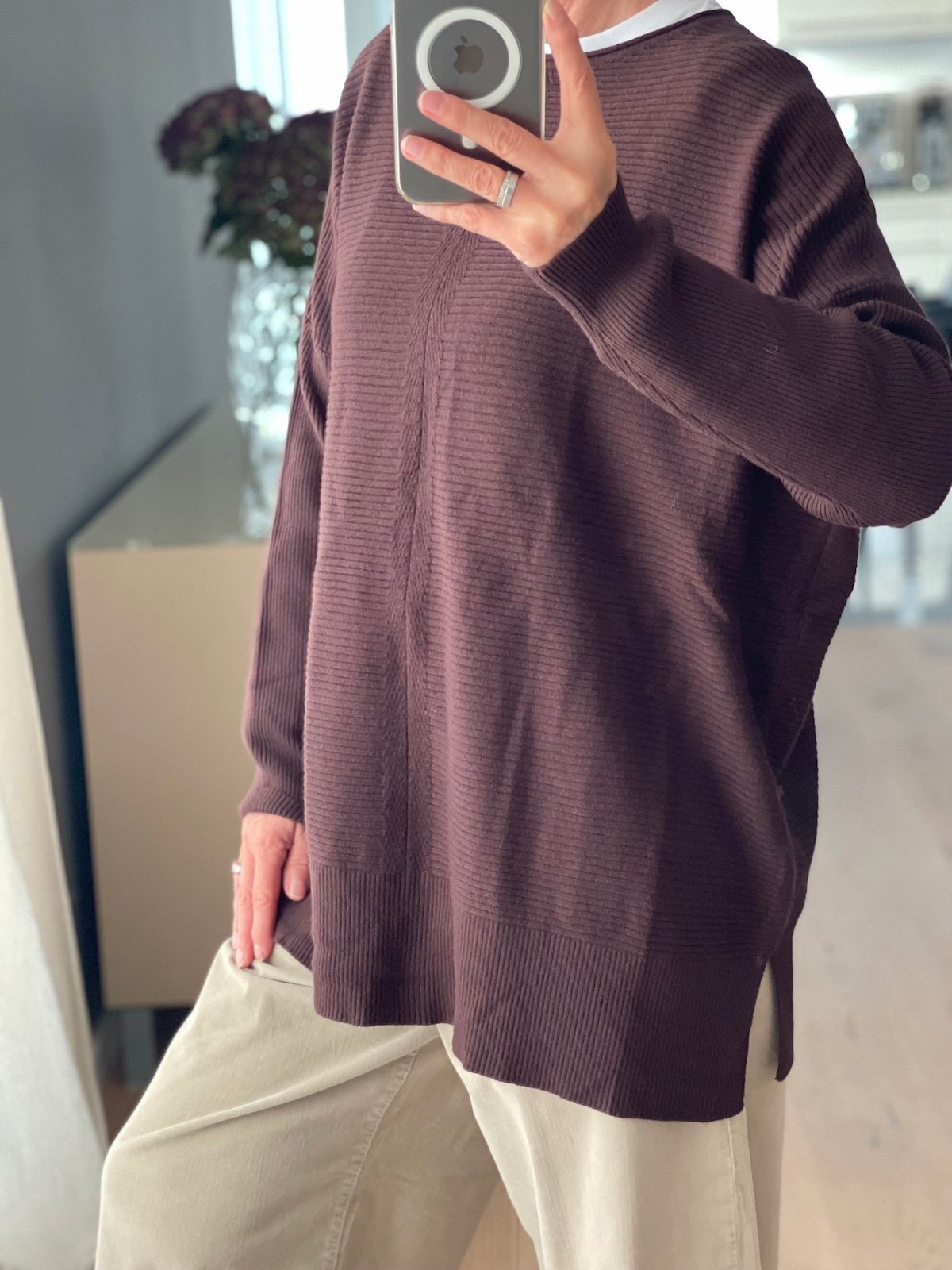 Pullover Melanie in Braun