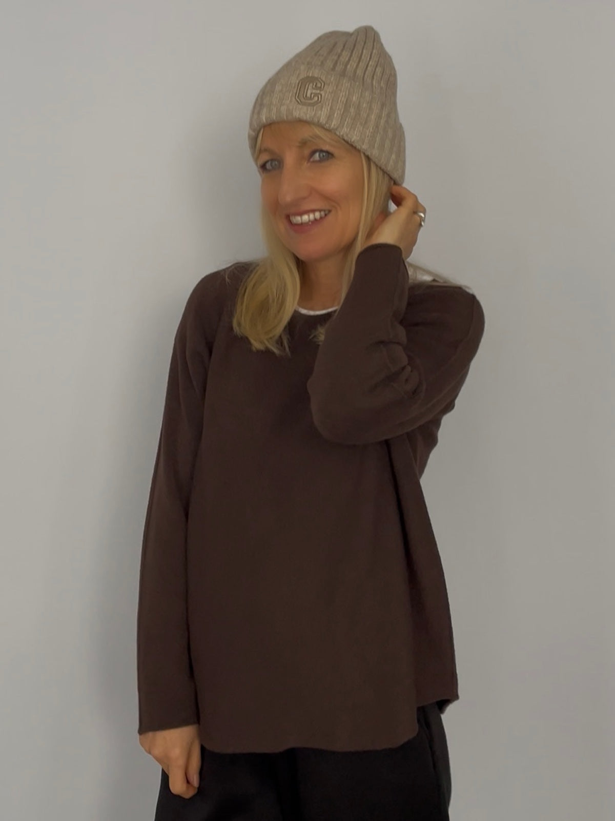 Pullover Micha in Braun