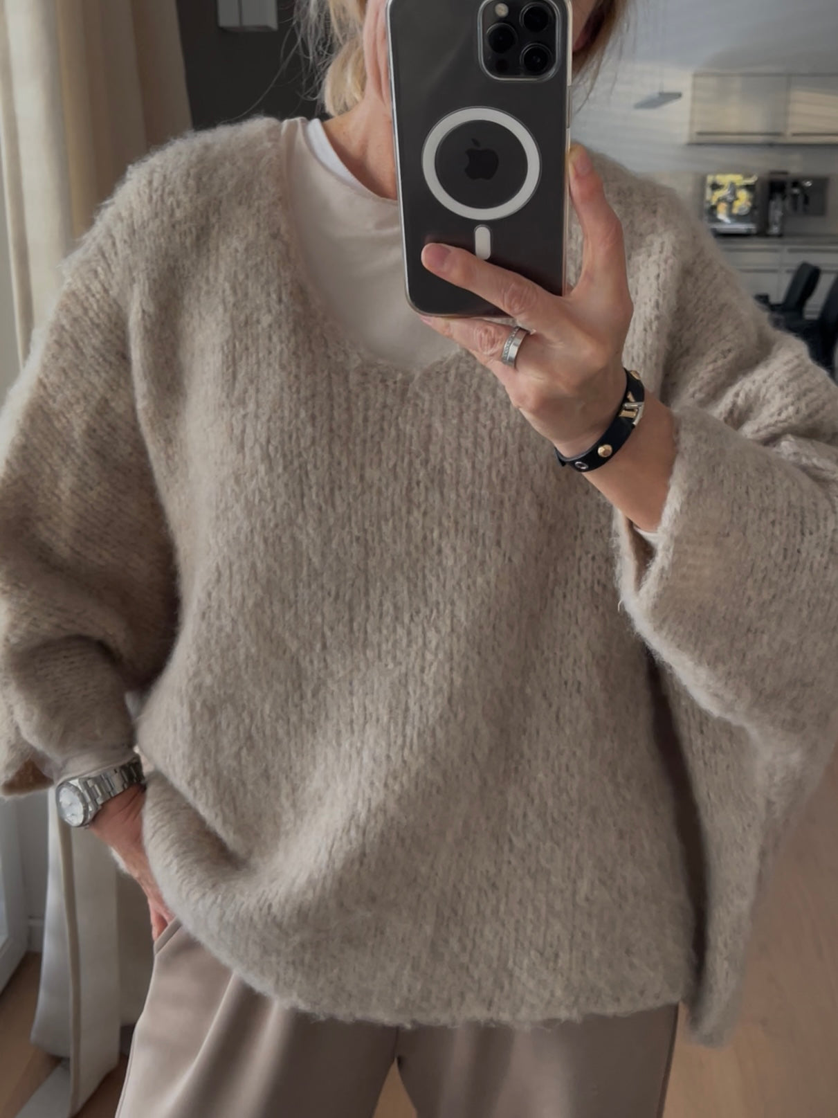 Pullover Susi in Beige