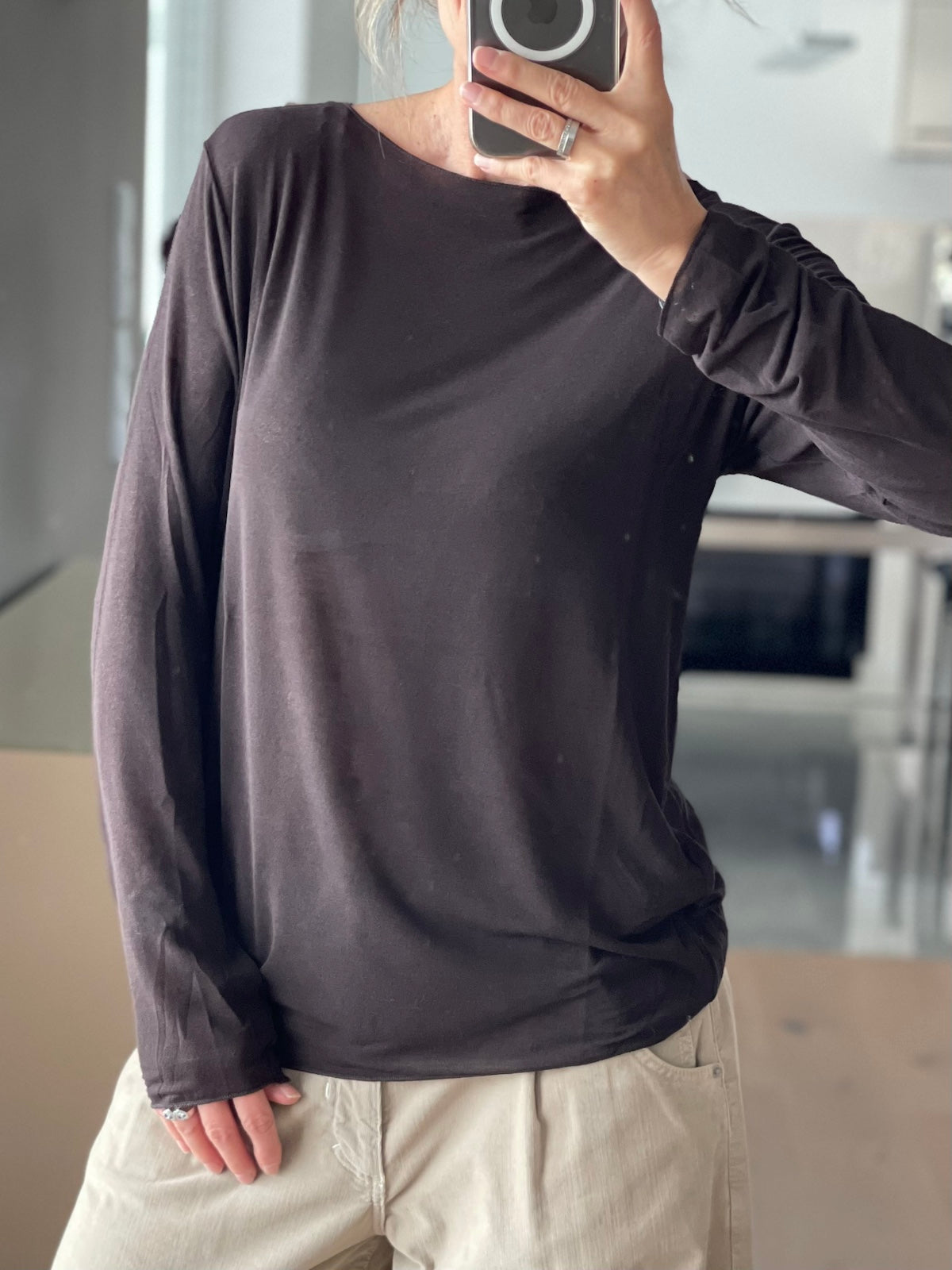 Shirt Hazel in Braun