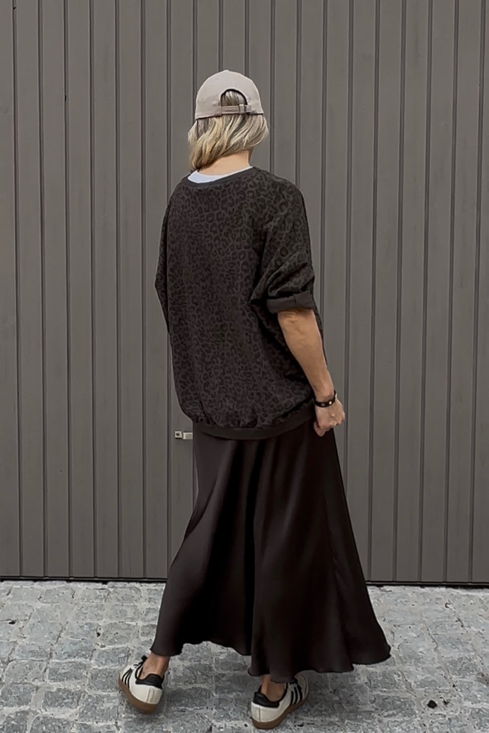 Sweatshirt Kate in Leo Schoko