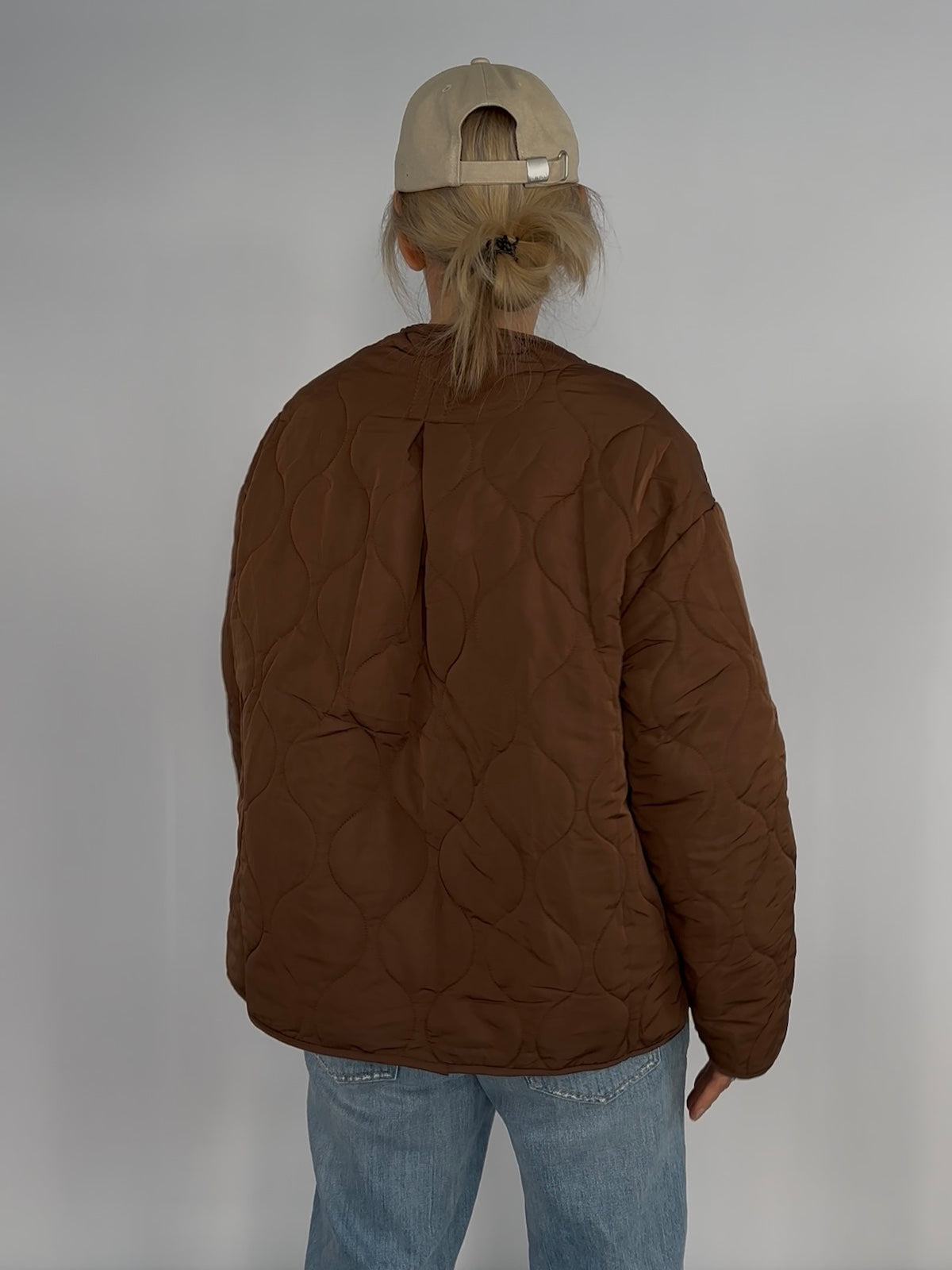 Steppjacke Lola in Braun