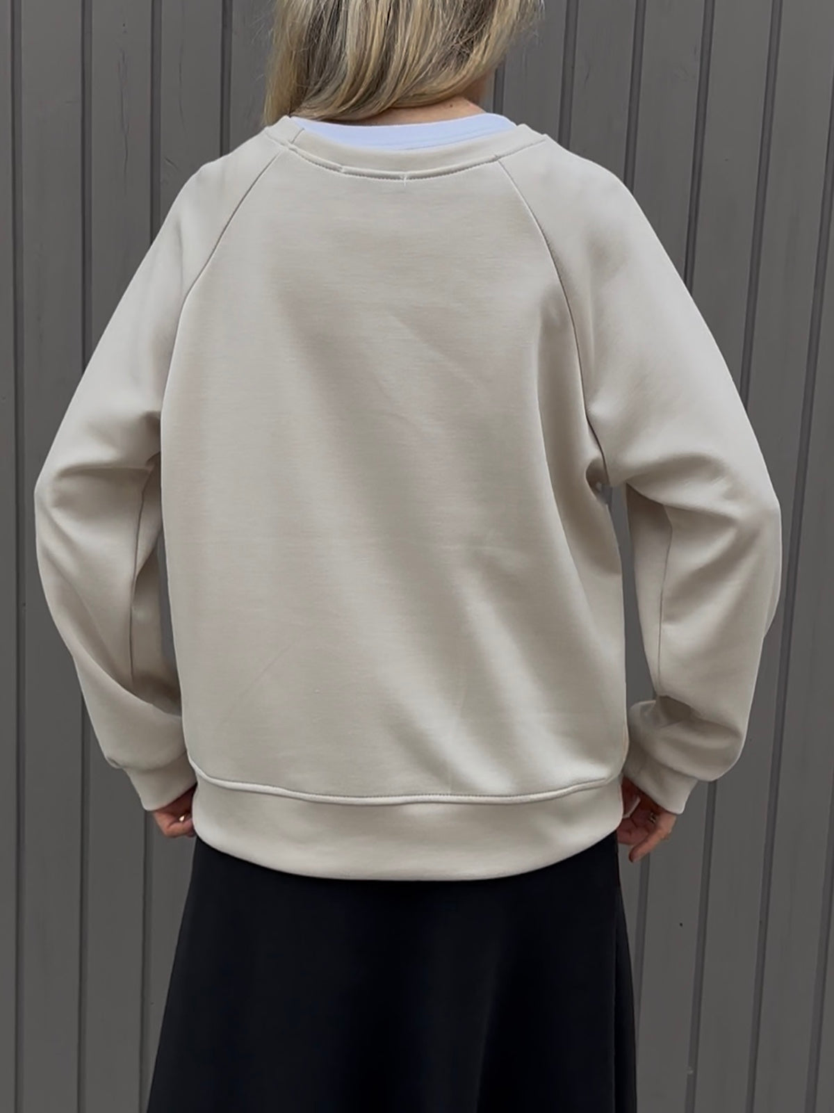Sweatshirt Sienna in Beige