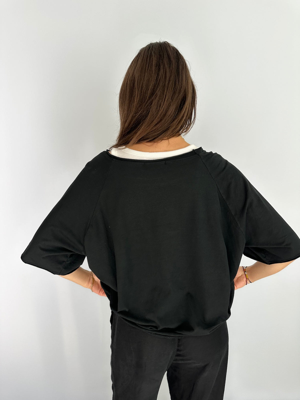 T-Shirt Mary in Schwarz