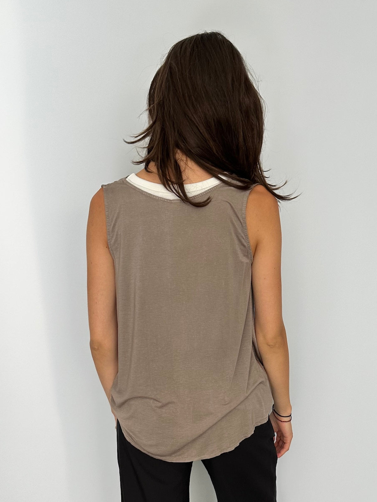 Top Maren in Taupe