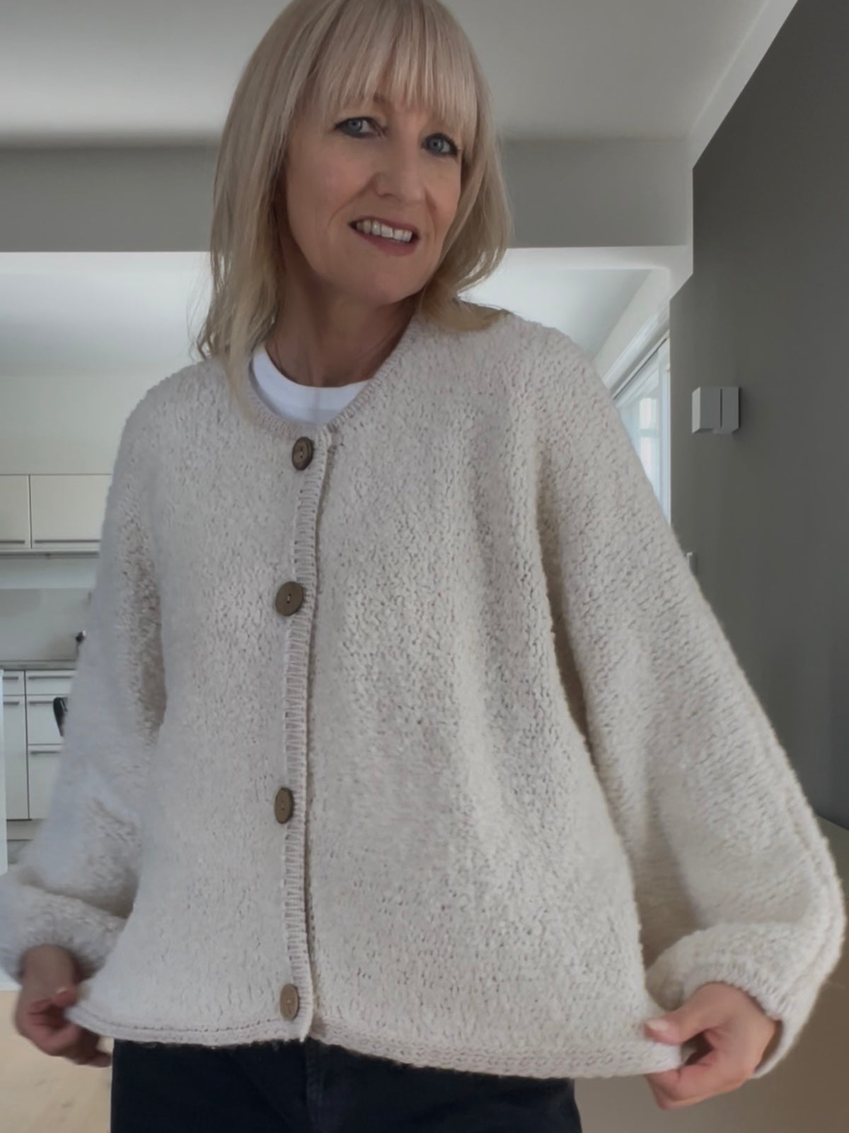Cardigan Marla in Creme