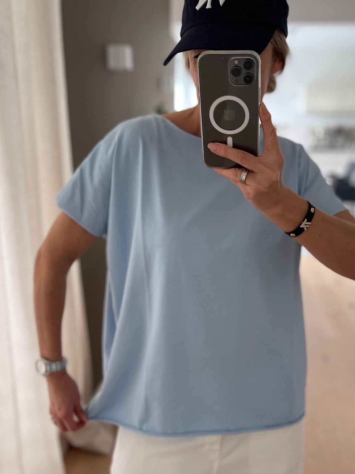 Shirt Sandy in Hellblau