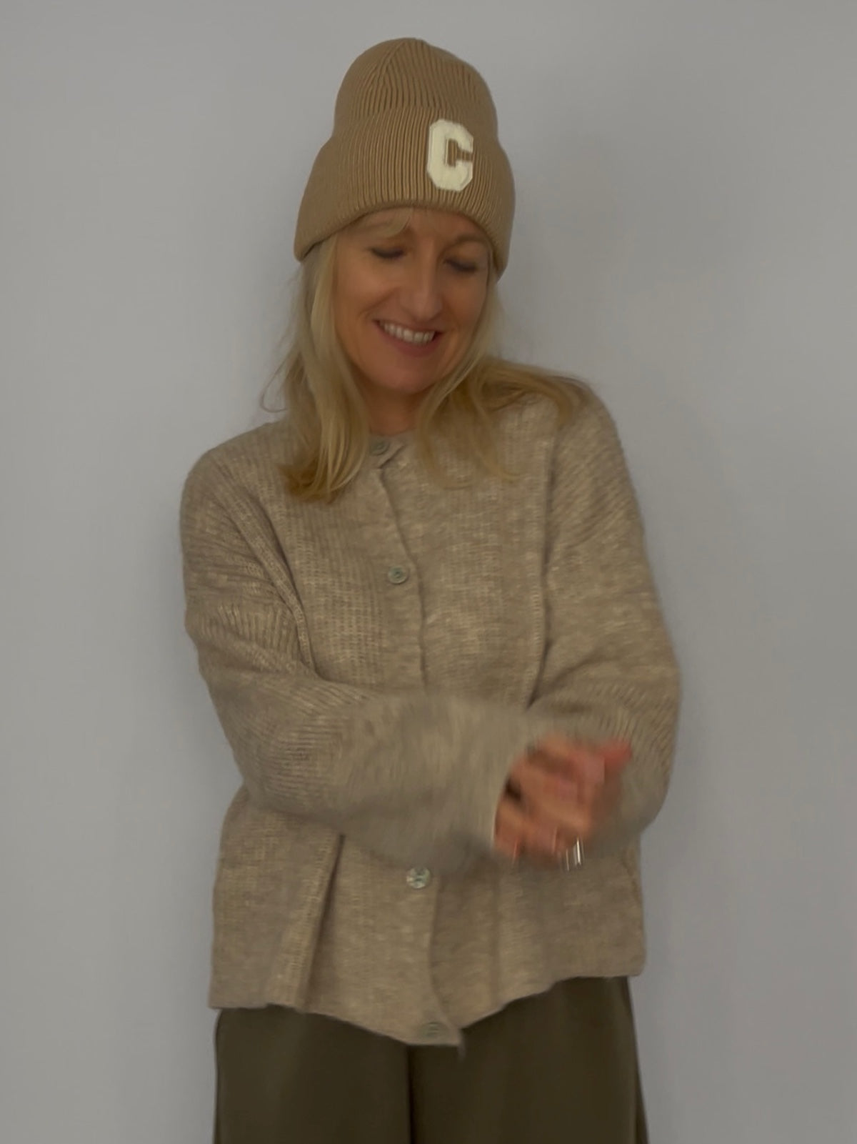 Cardigan Florence in Beige