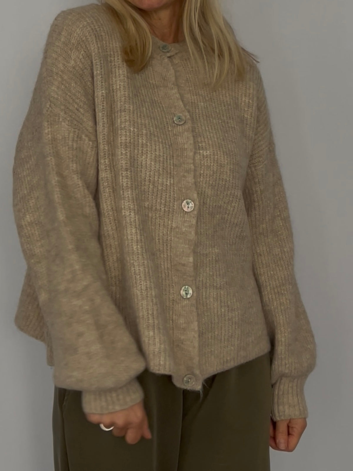 Cardigan Florence in Beige