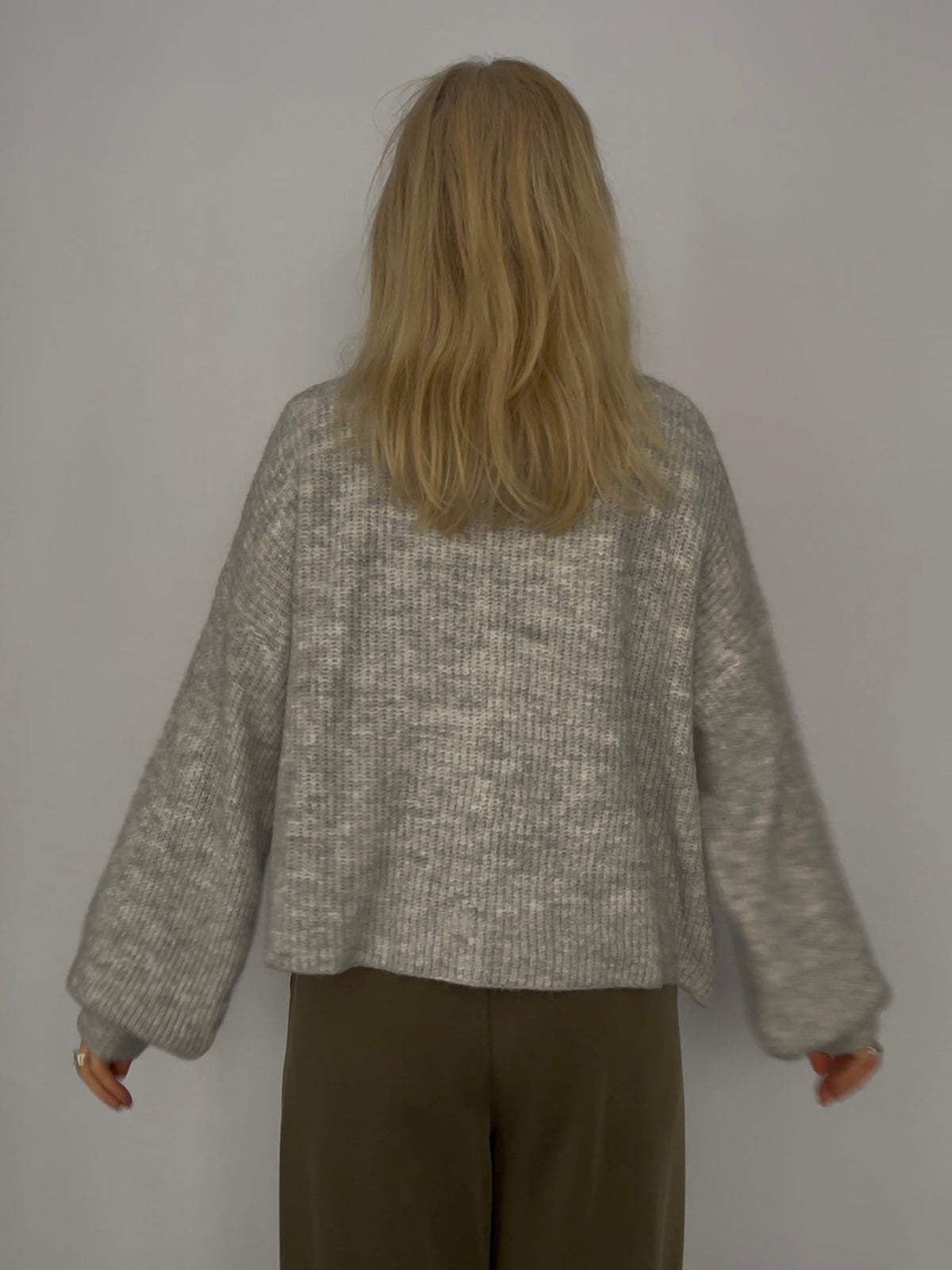 Cardigan Florence in Grau