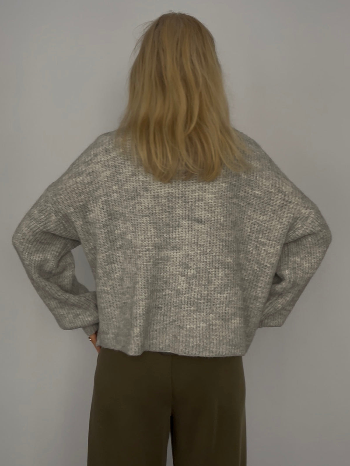 Cardigan Florence in Grau