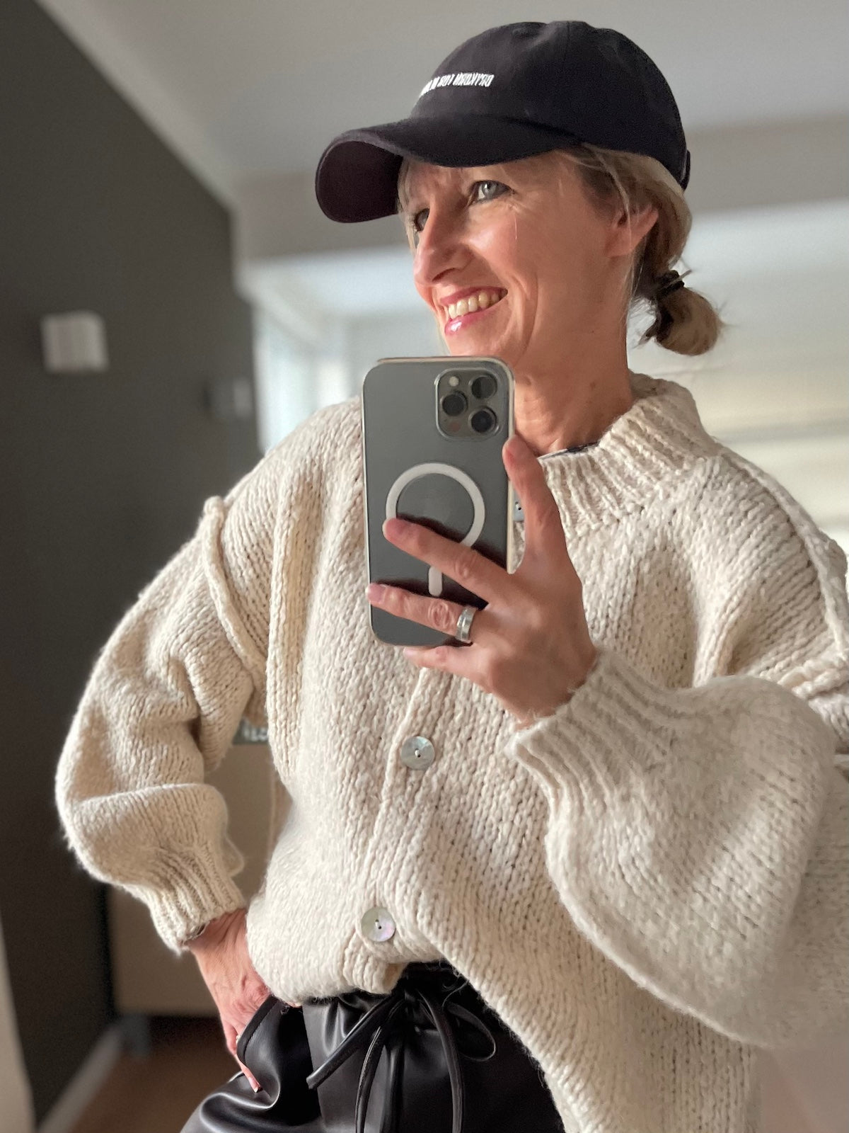 Cardigan Margaret in Beige