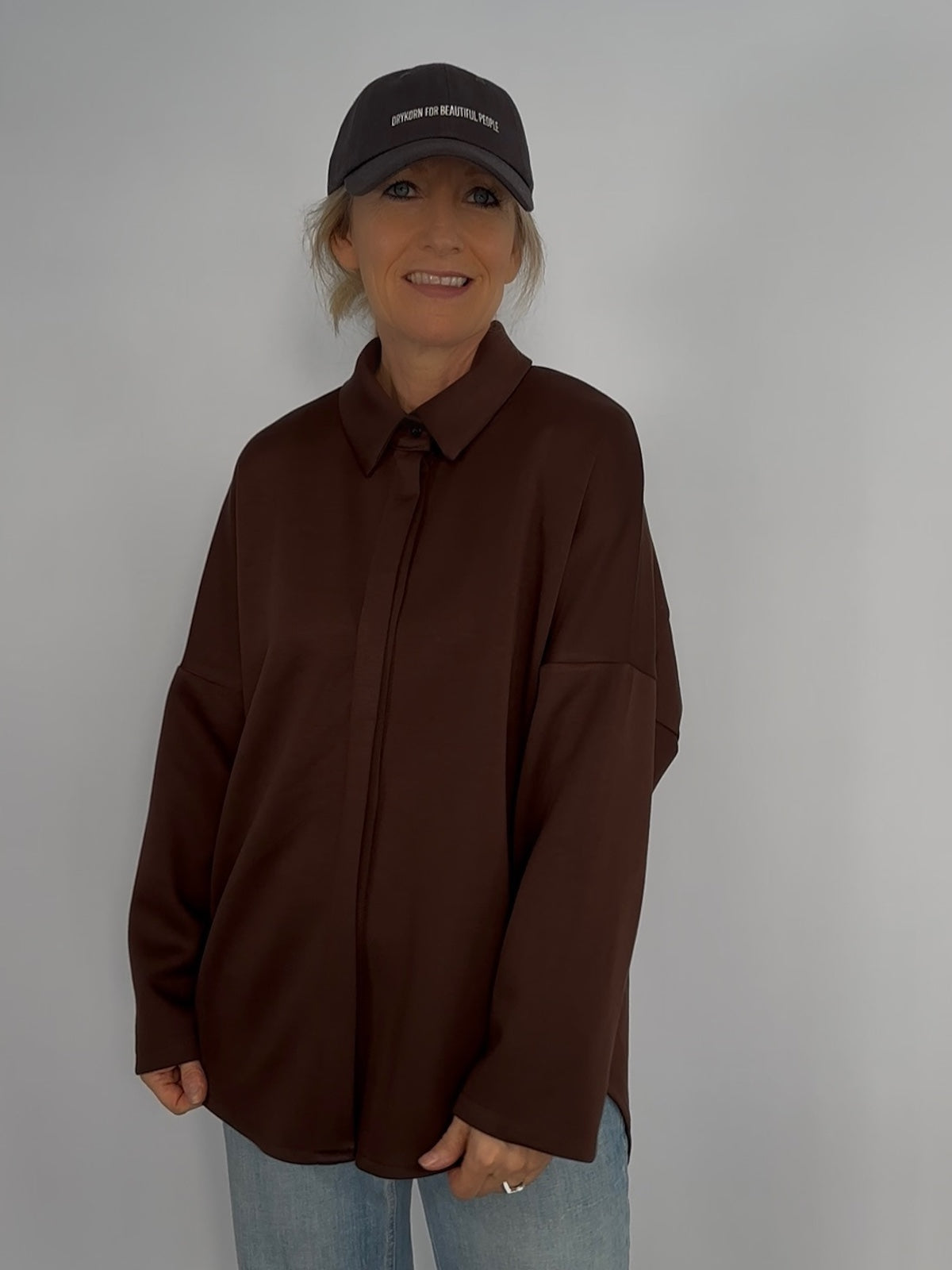 Hemdjacke Rubi in Braun