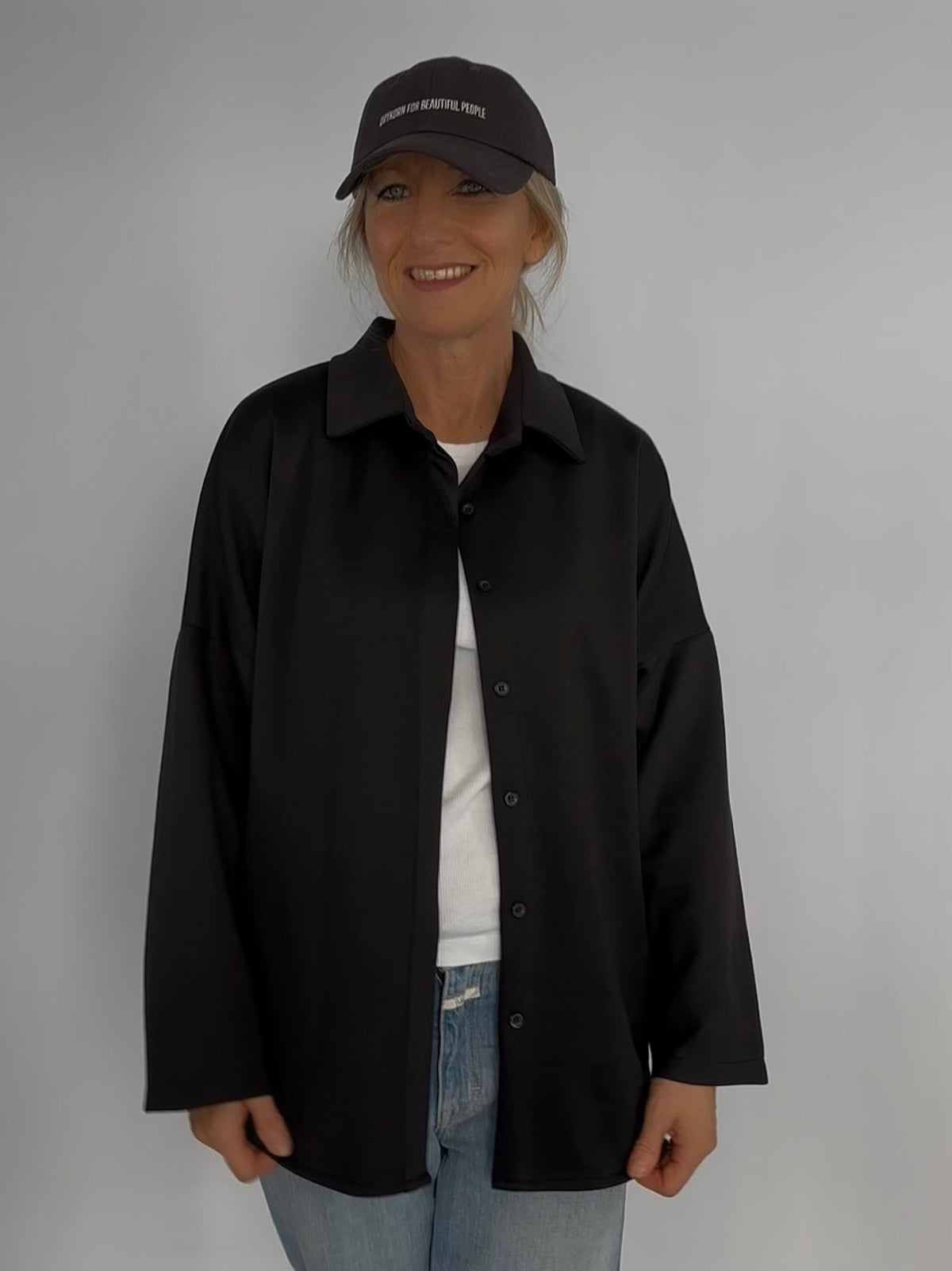 Hemdjacke Rubi in Schwarz