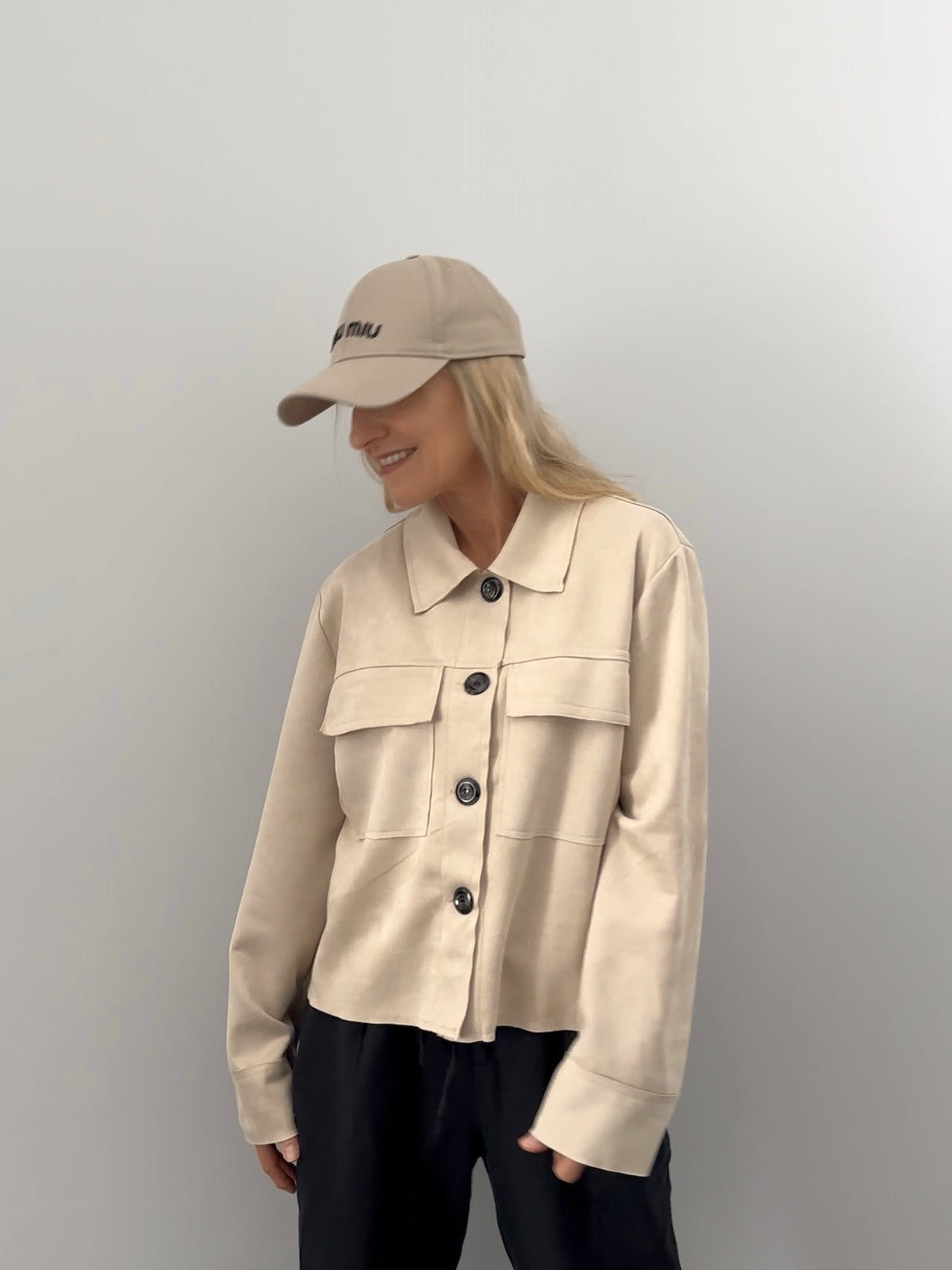 Jacke Angie in Beige