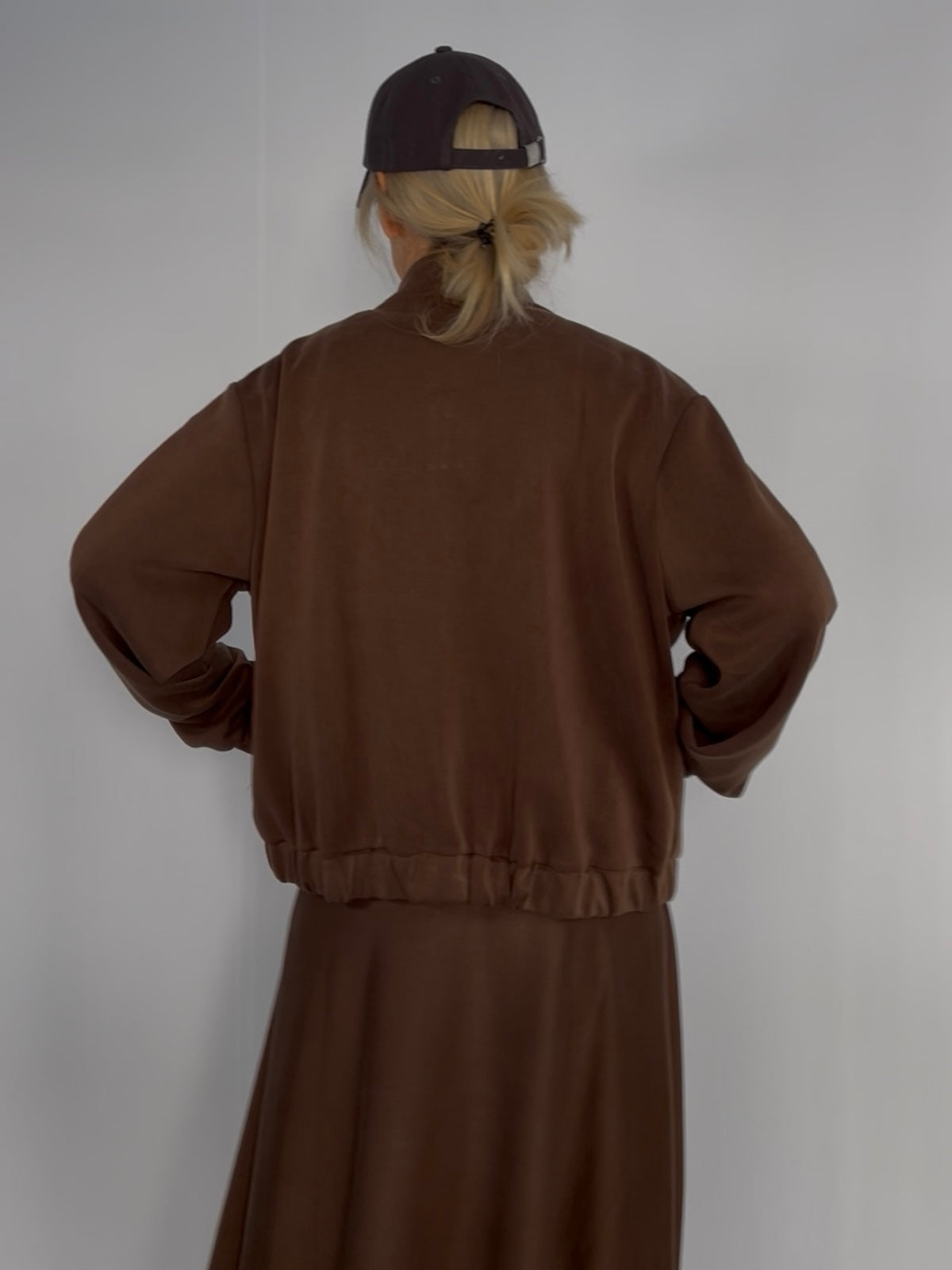 Jacke Cara in Braun