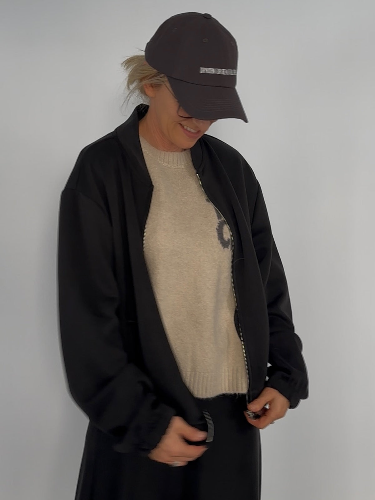 Jacke Cara in Schwarz