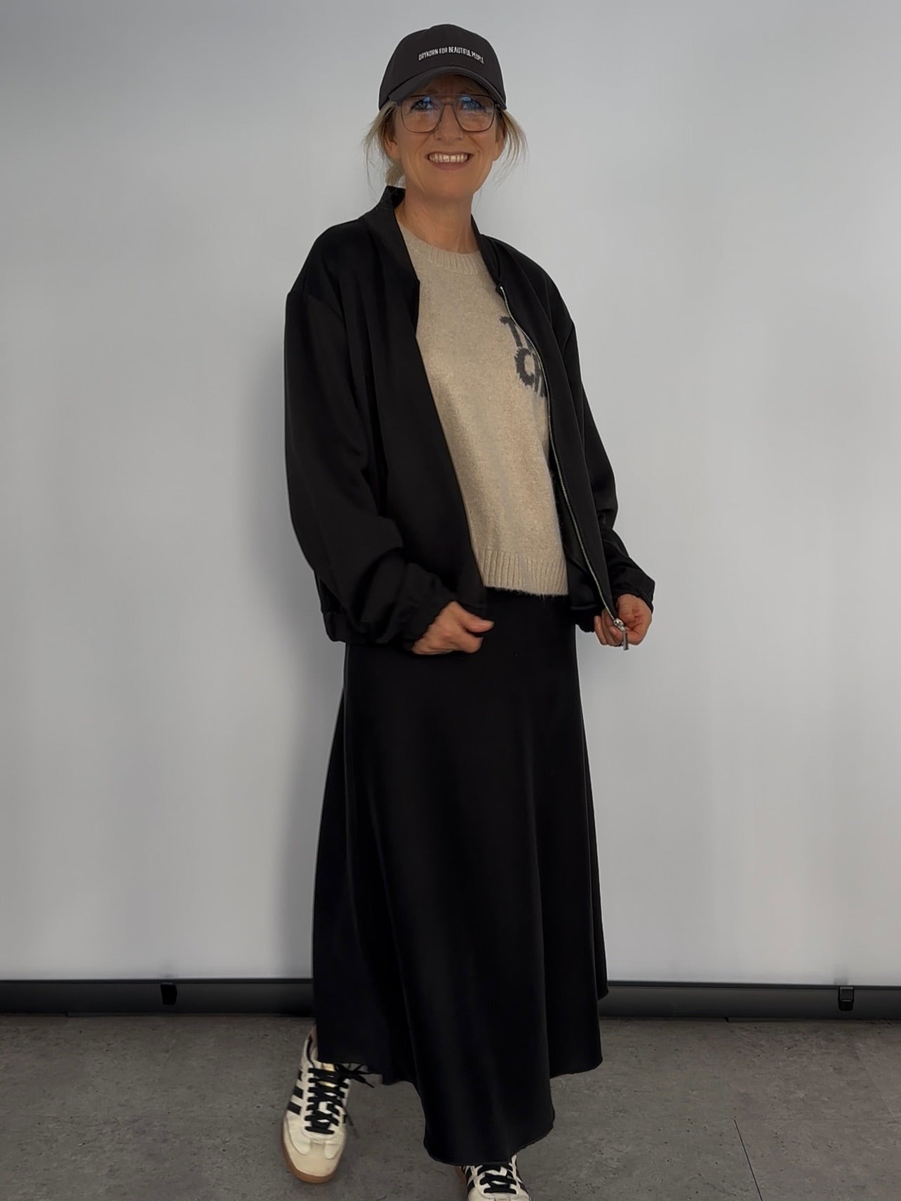 Jacke Cara in Schwarz