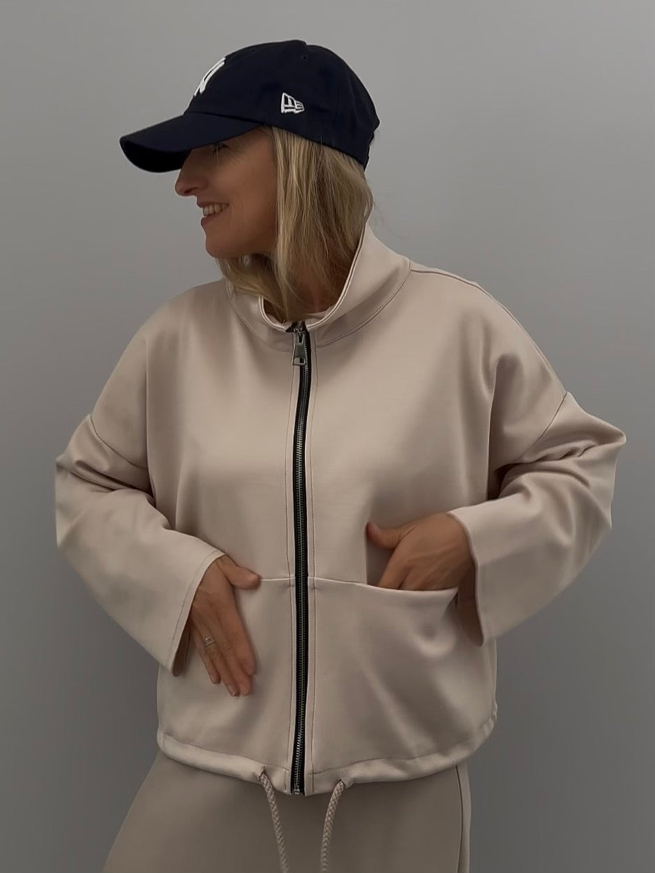 Jacke Lumi in Beige