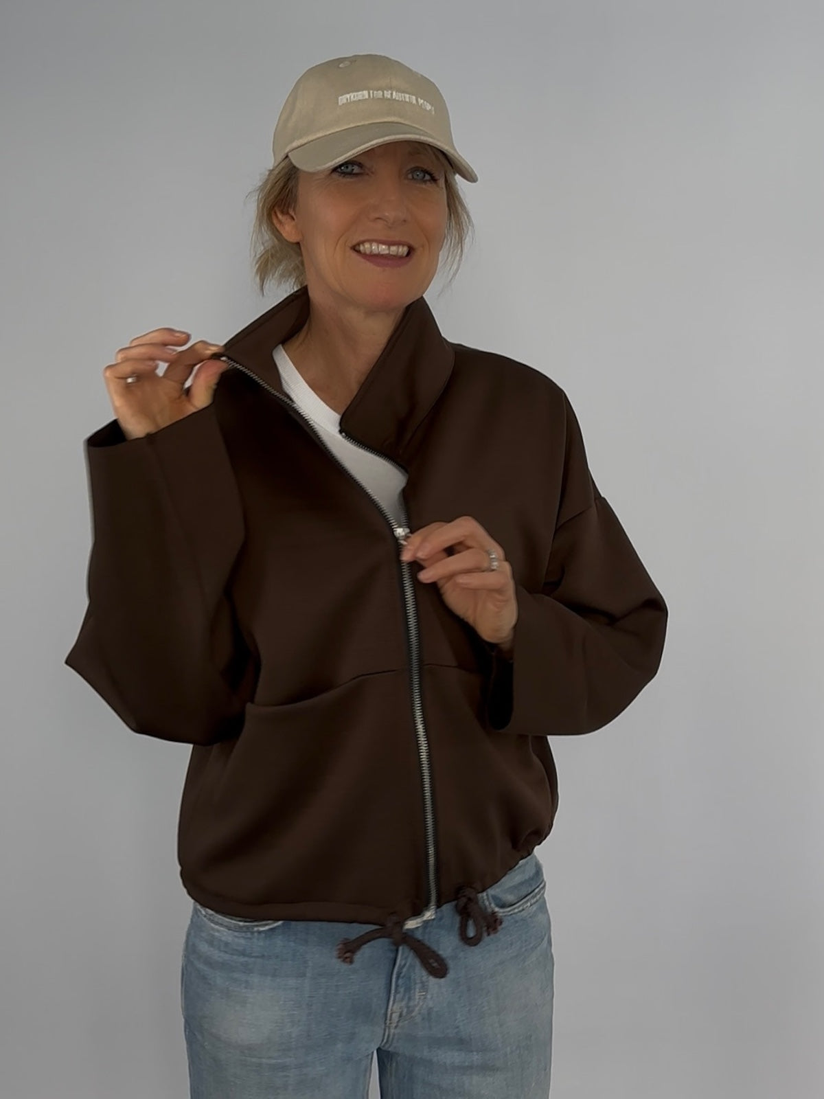 Jacke Lumi in Braun