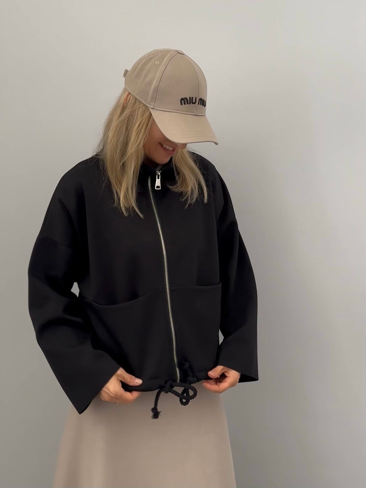 Jacke Lumi in Schwarz