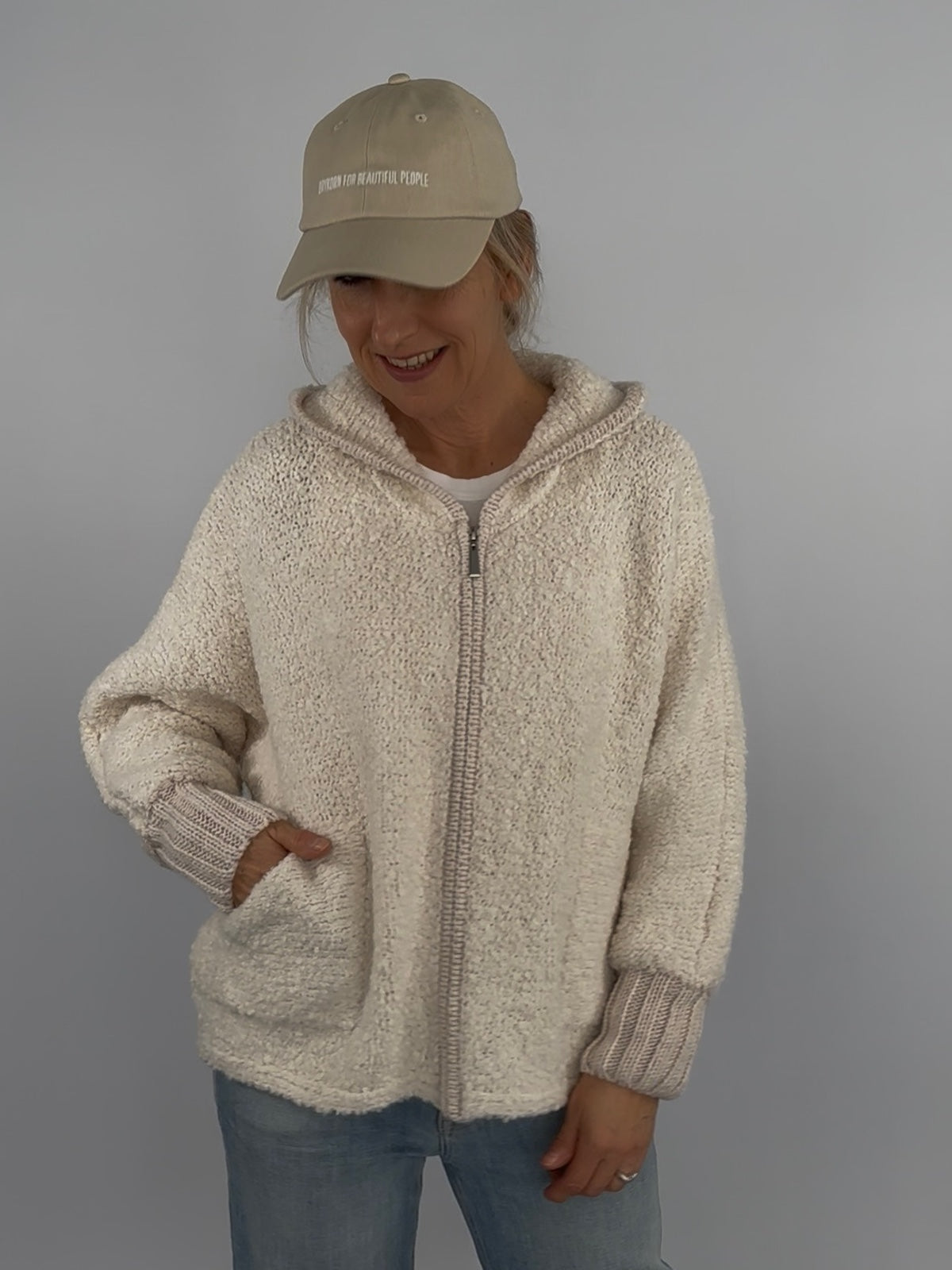 Jacke Toni in Beige