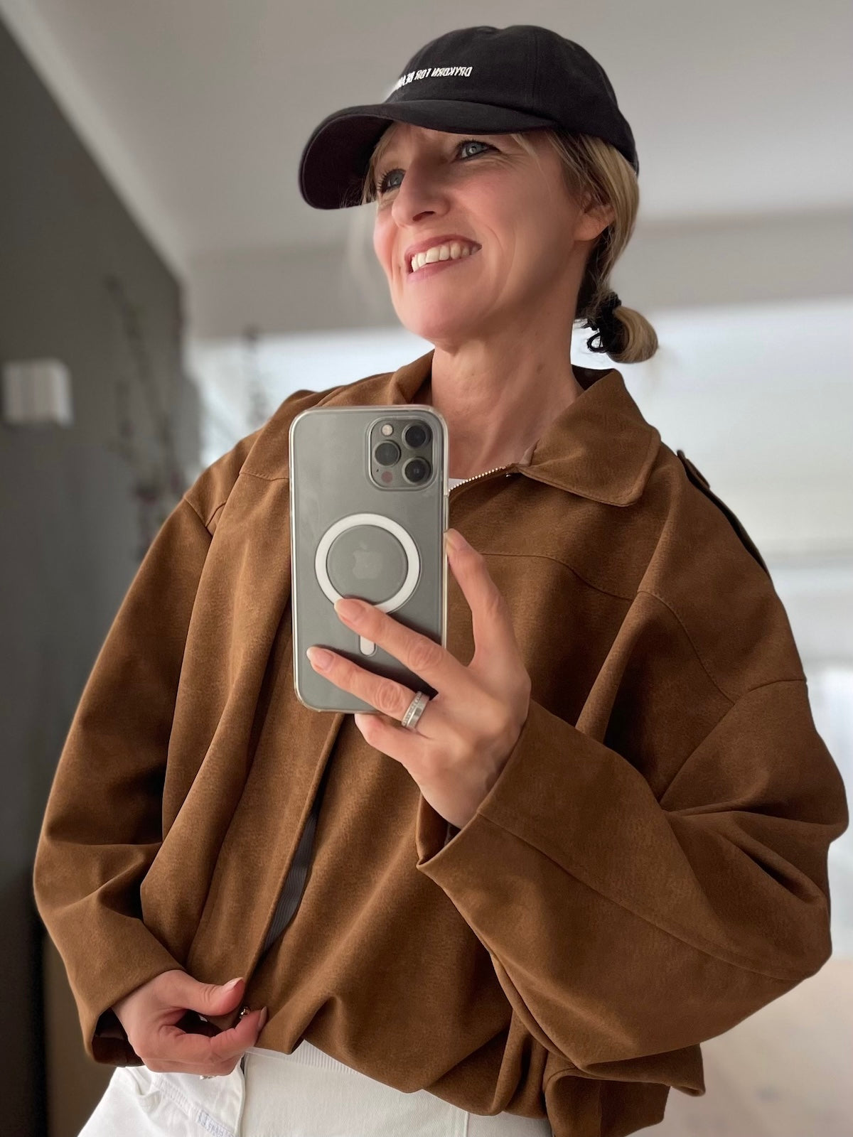 Jacke Hazel in Nougat