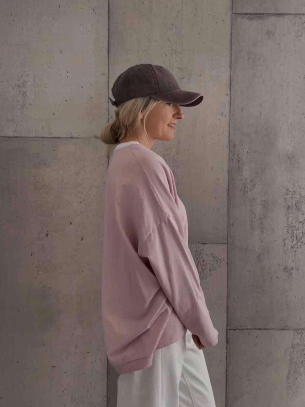 Sweatshirt Kate Nr. 12 in Rose