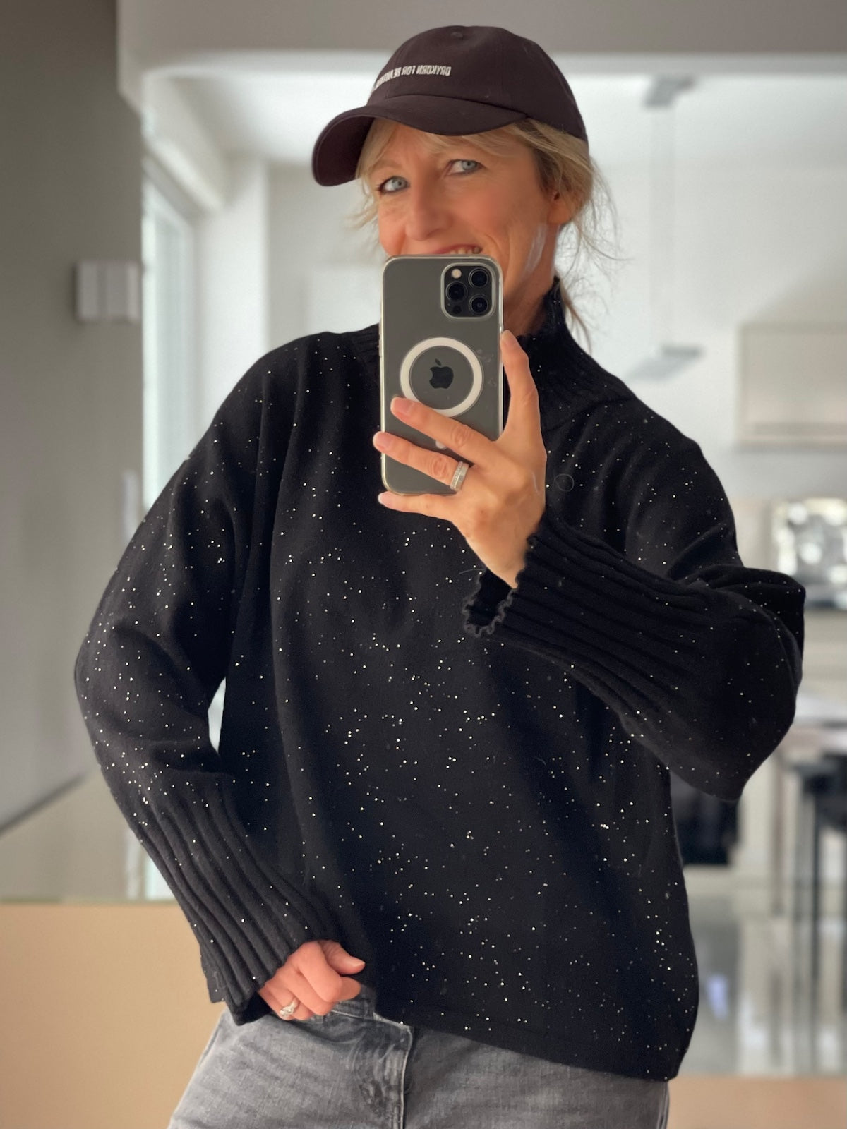 Pullover Chrisi in Schwarz