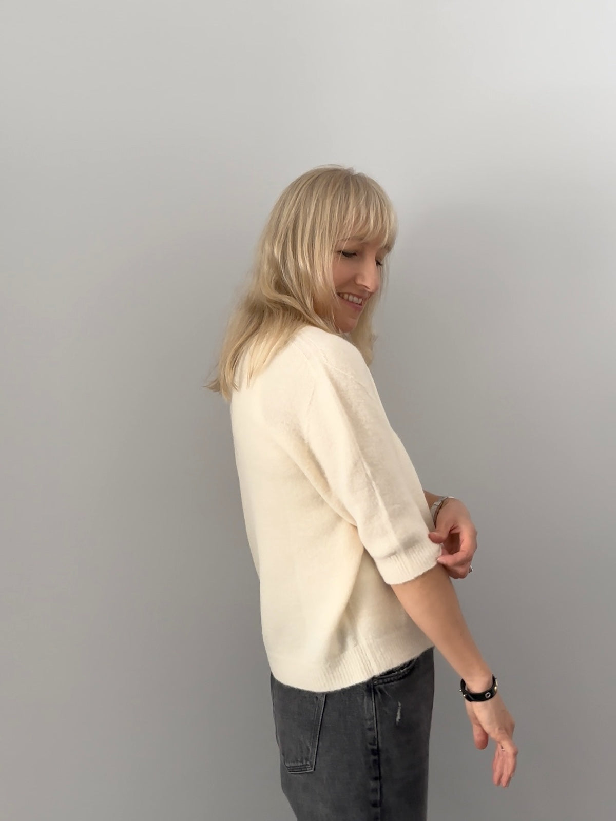 Pullover Freya in Vanille