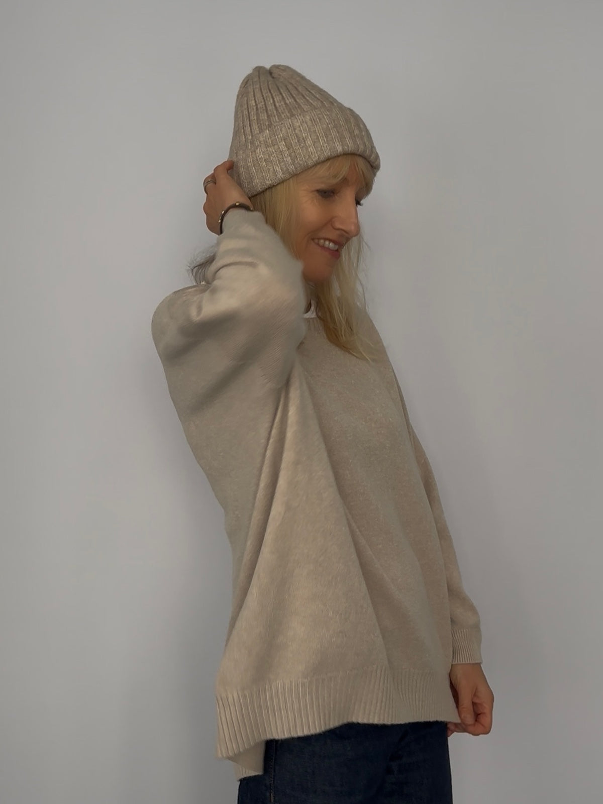 Pullover Lindsay in Beige