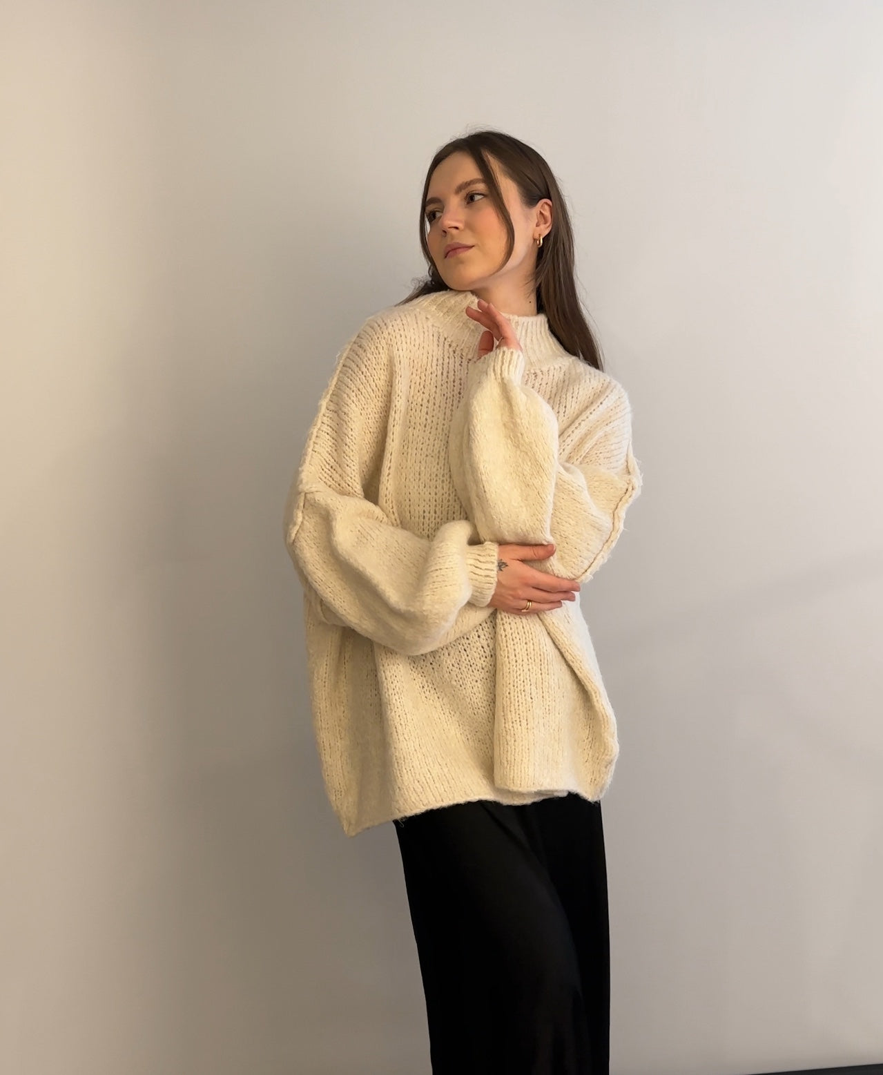 Pullover Lissy Nr. 1 in Creme