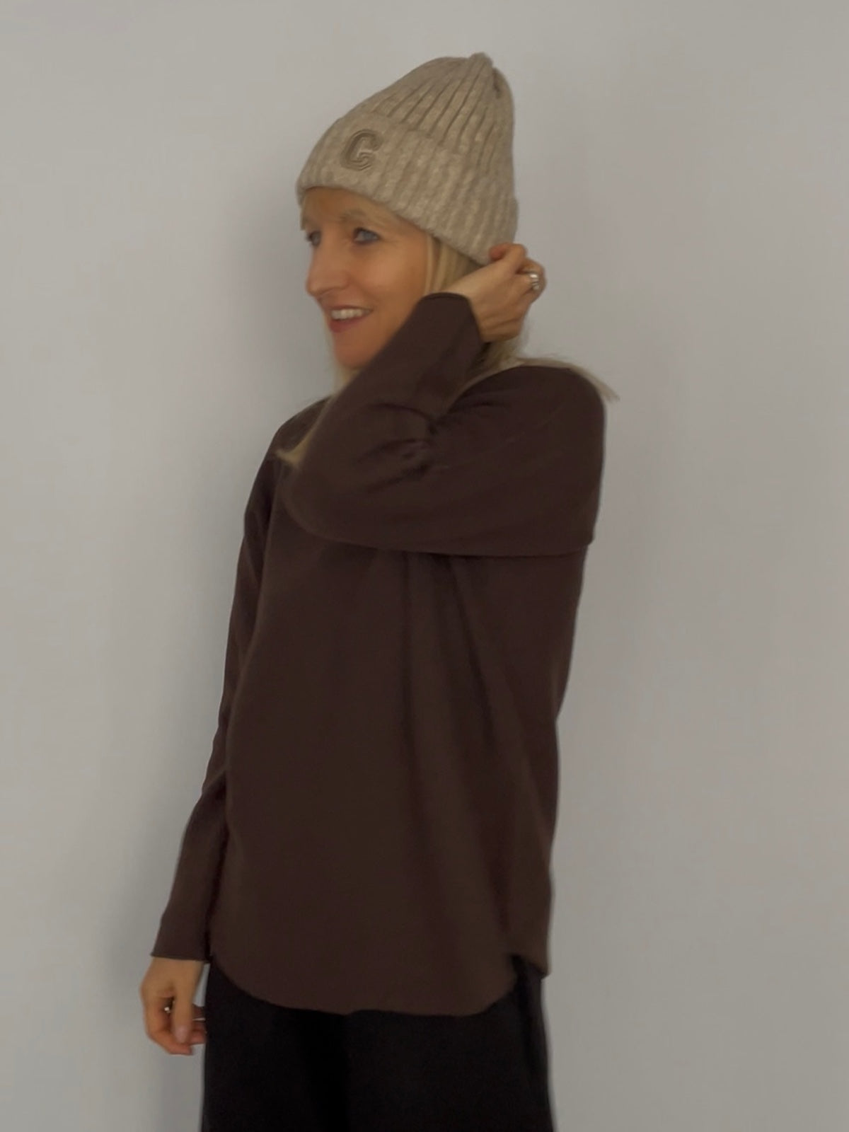 Pullover Micha in Braun