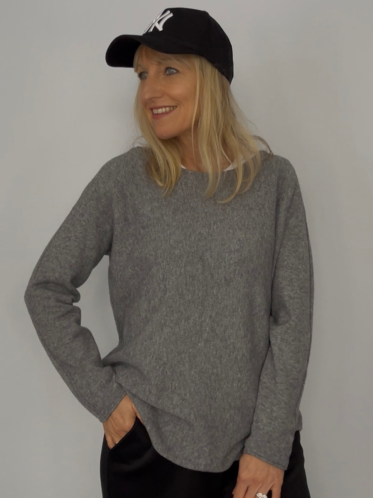 Pullover Micha in Grau