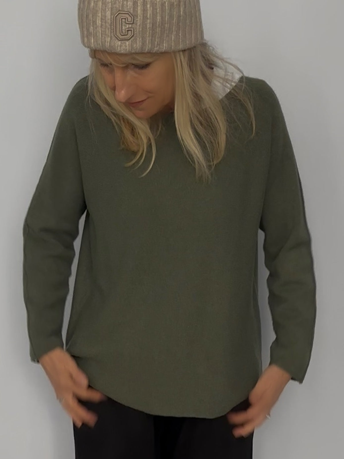 Pullover Micha in Grün