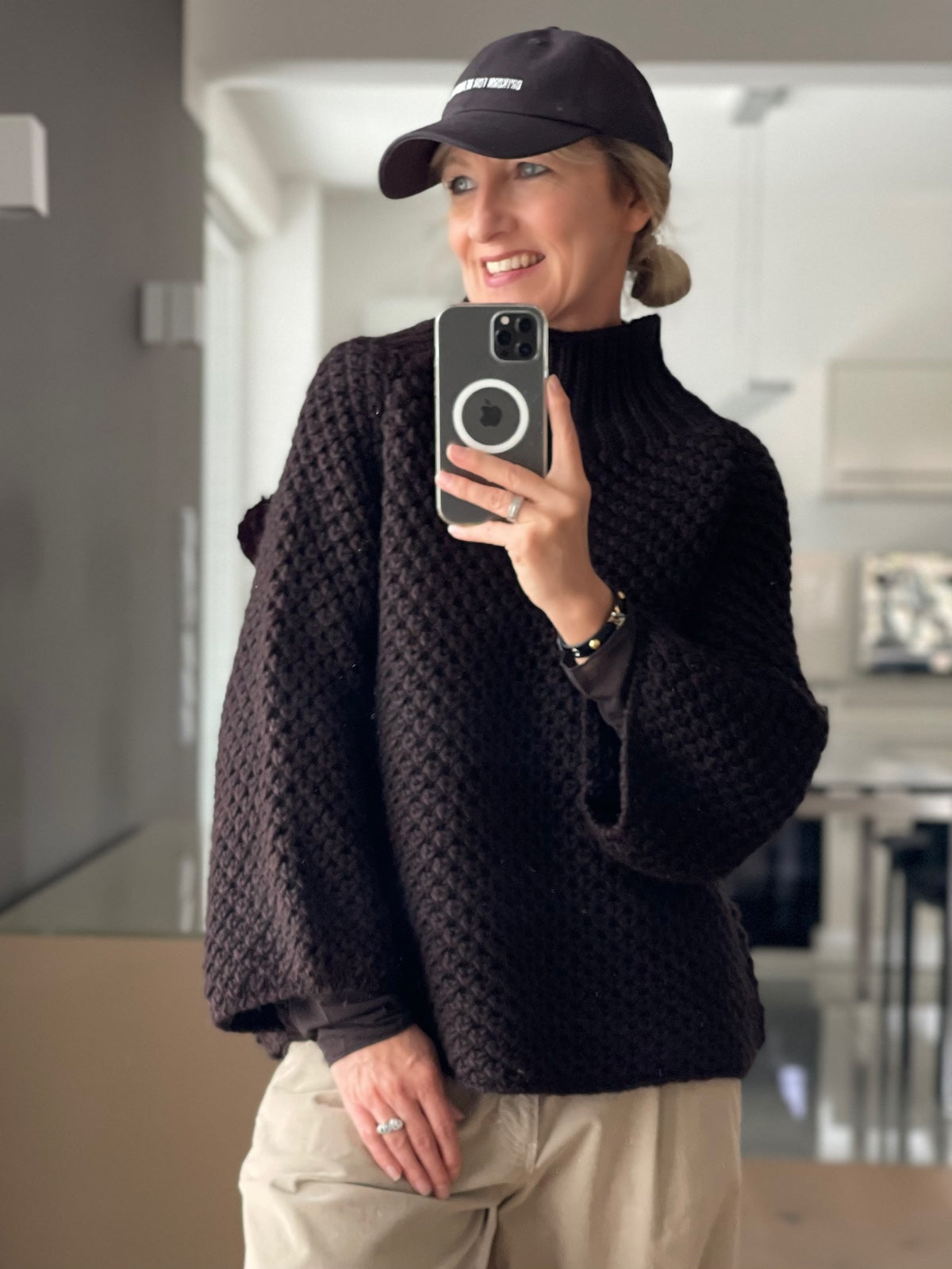 Pullover Rosanne in Schokobraun