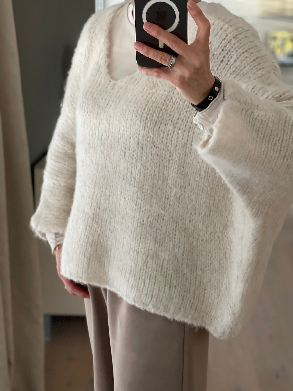 Pullover Susi in Creme